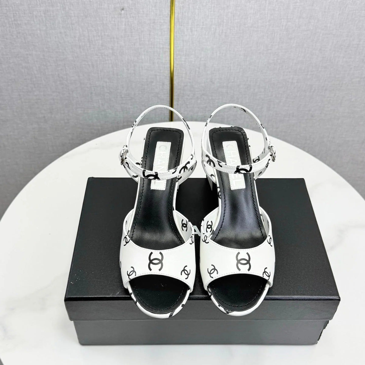 Chanel 2026 Slingback Sandals Sheepskin 801510