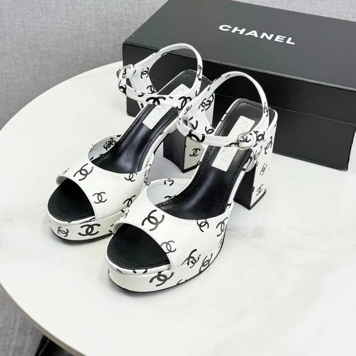 Chanel 2026 Slingback Sandals 75mm Sheepskin 801509