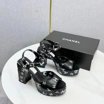 Chanel 2026 Slingback Sandals 75mm Sheepskin 801509