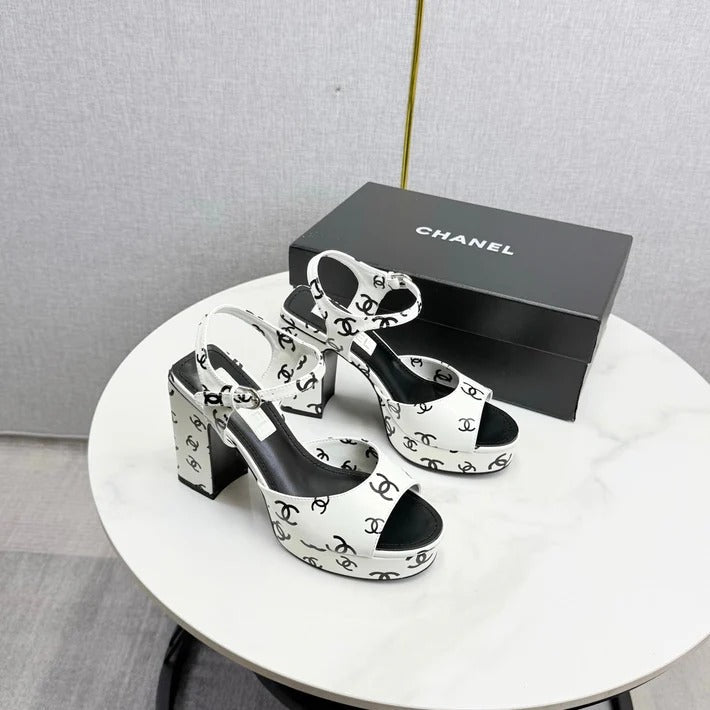 Chanel 2026 Slingback Sandals 75mm Sheepskin 801509