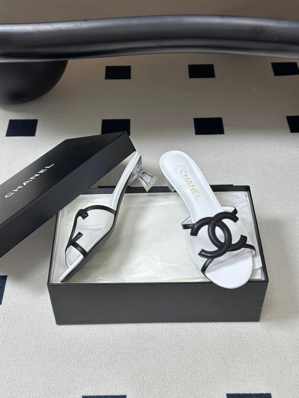 Chanel 2026 Sandals Mesh Sheepskin 834684