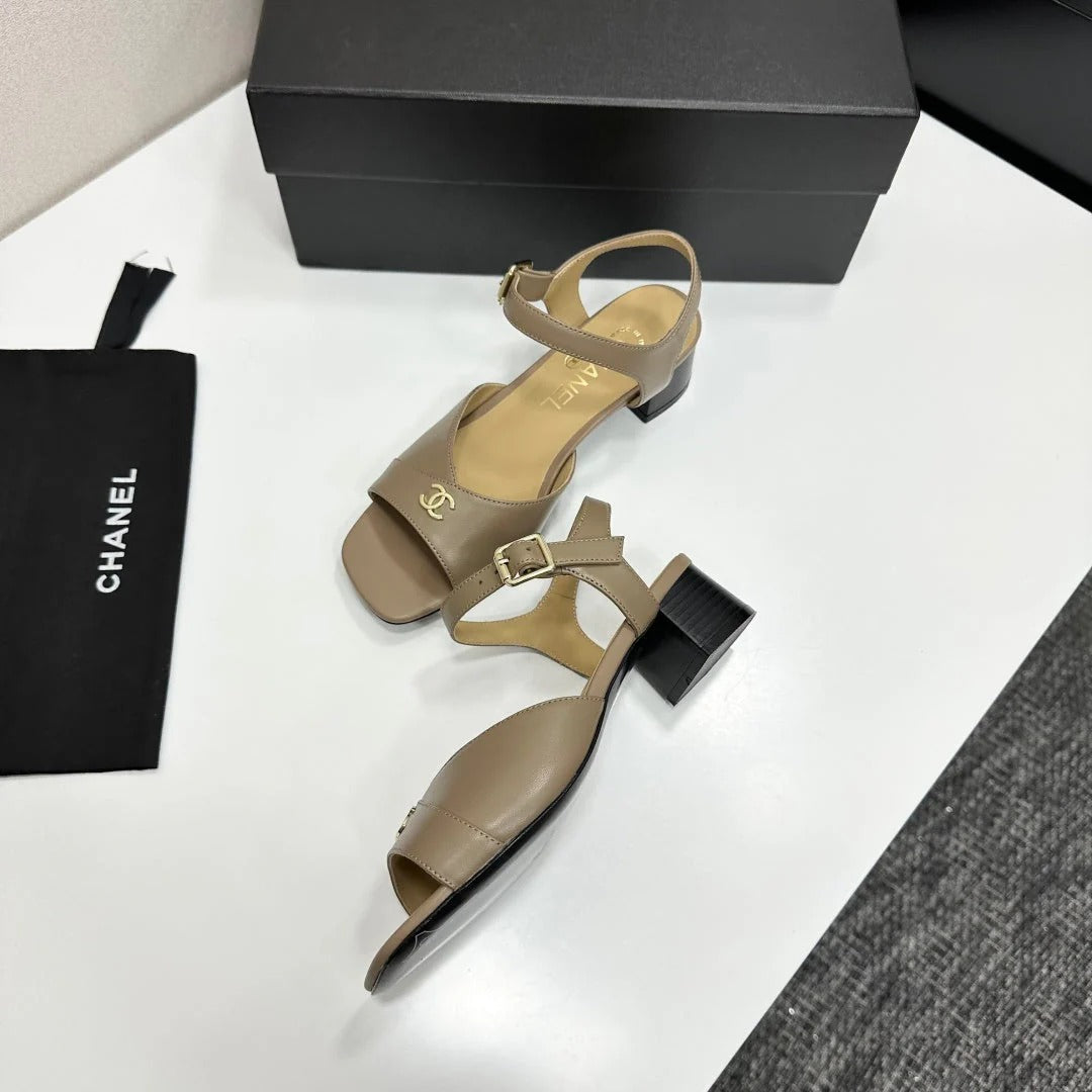 CC 2026 Mary Jane Sandals 45 Taupe Cowhide 668113