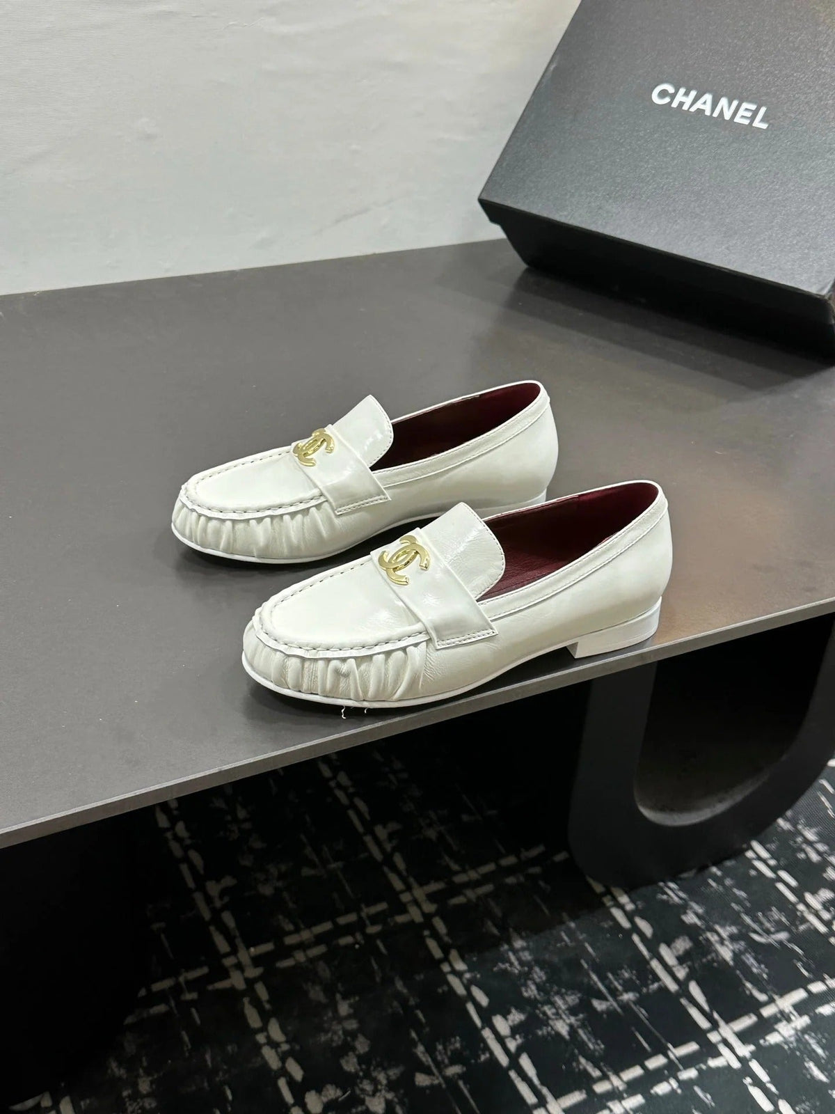 Chanel 2026 New Loafers Patent Leather Sheepskin 832500