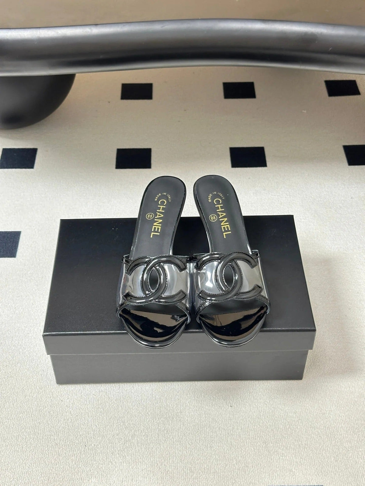 Chanel 2026 Sandals Plastic Sheepskin 834685