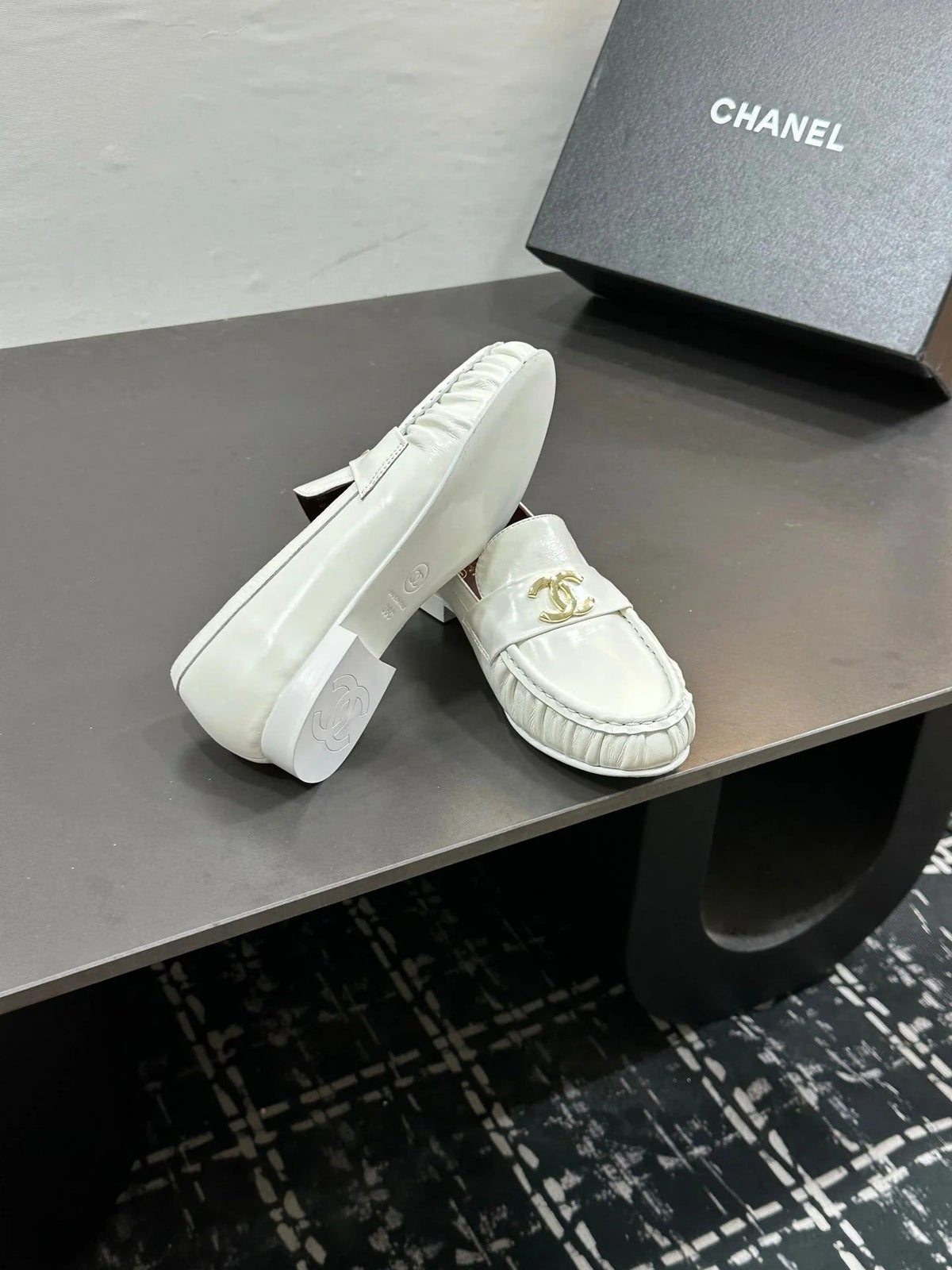Chanel 2026 New Loafers Patent Leather Sheepskin 832500