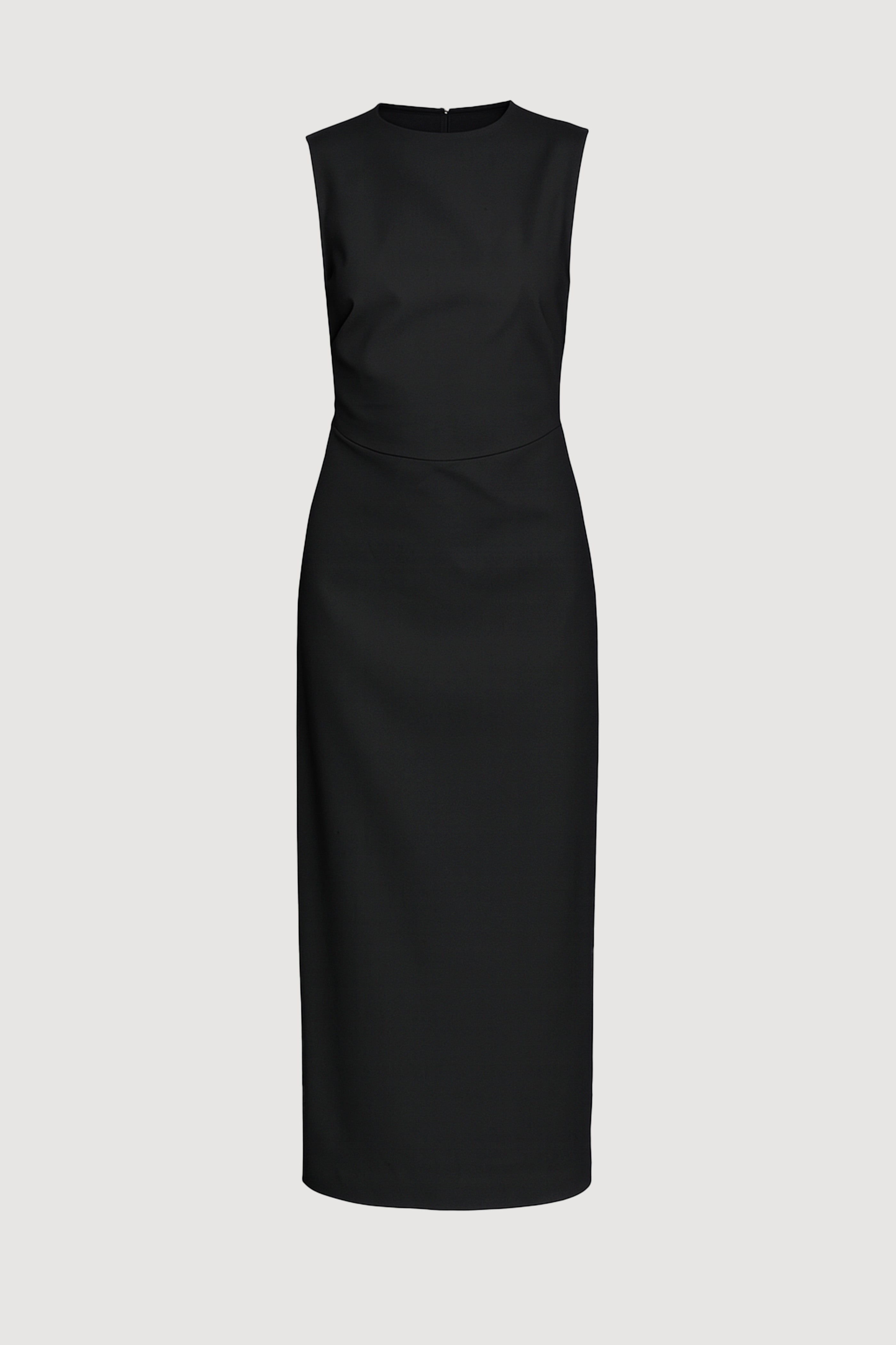 Inari Cotton Twill Boat-Neck Dress (Petite)