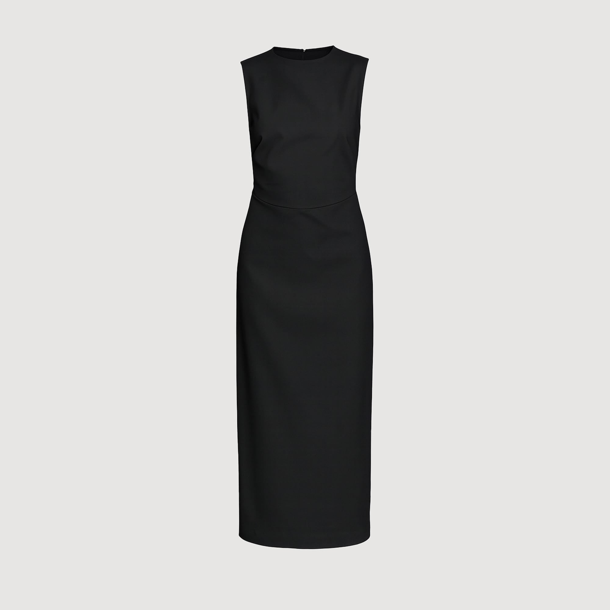 Inari Cotton Twill Boat-Neck Dress (Petite)
