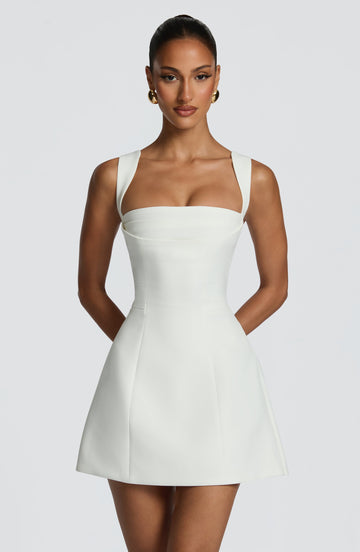 Iona Mini Dress - Ivory