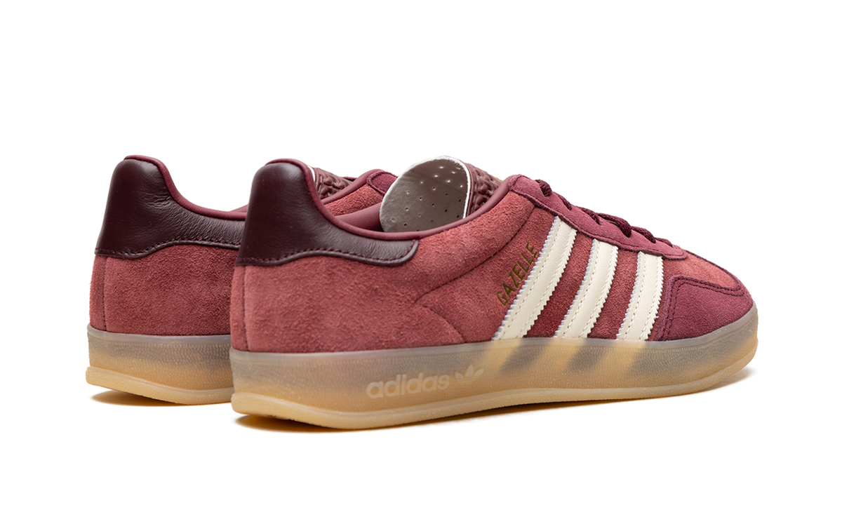 Gazelle Indoor WMNS Shadow Red Off White HQ2661