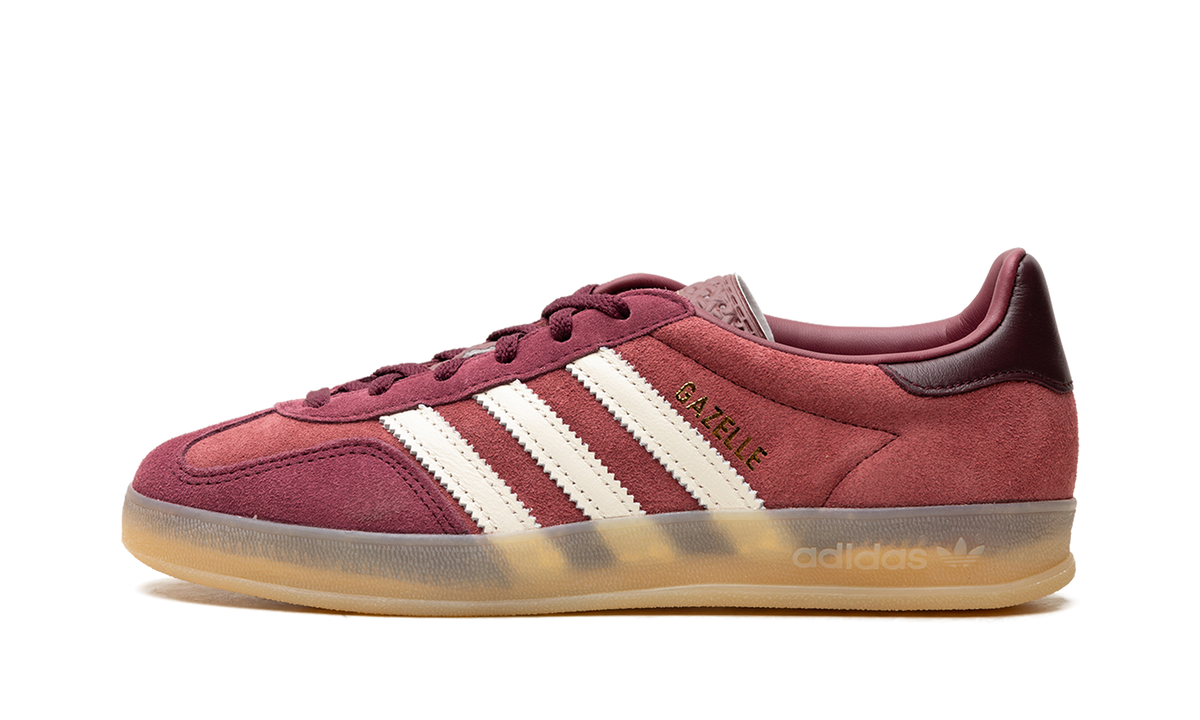 Gazelle Indoor WMNS Shadow Red Off White HQ2661