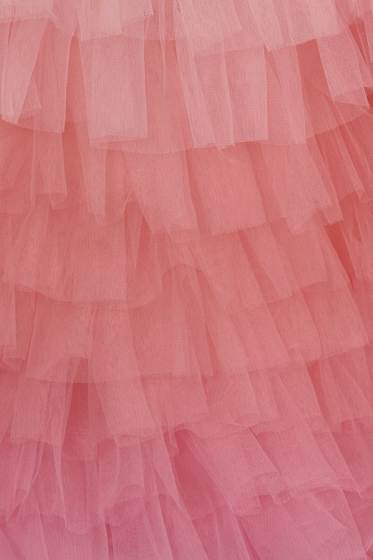 A Line Spaghetti Straps Lilac Tulle Prom Dresses with Slit