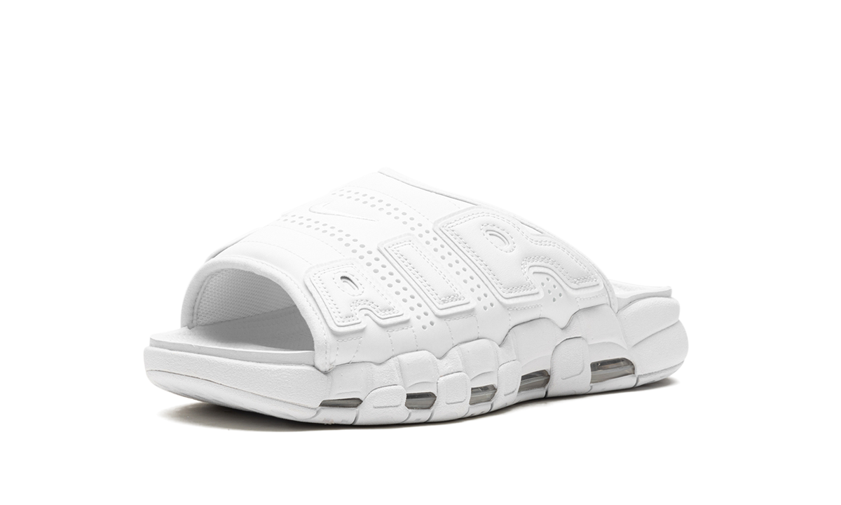 Nike More Uptempo Slide Triple White FD9884 101
