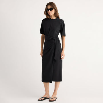 Noa Organic Cotton T-Shirt Wrap Dress