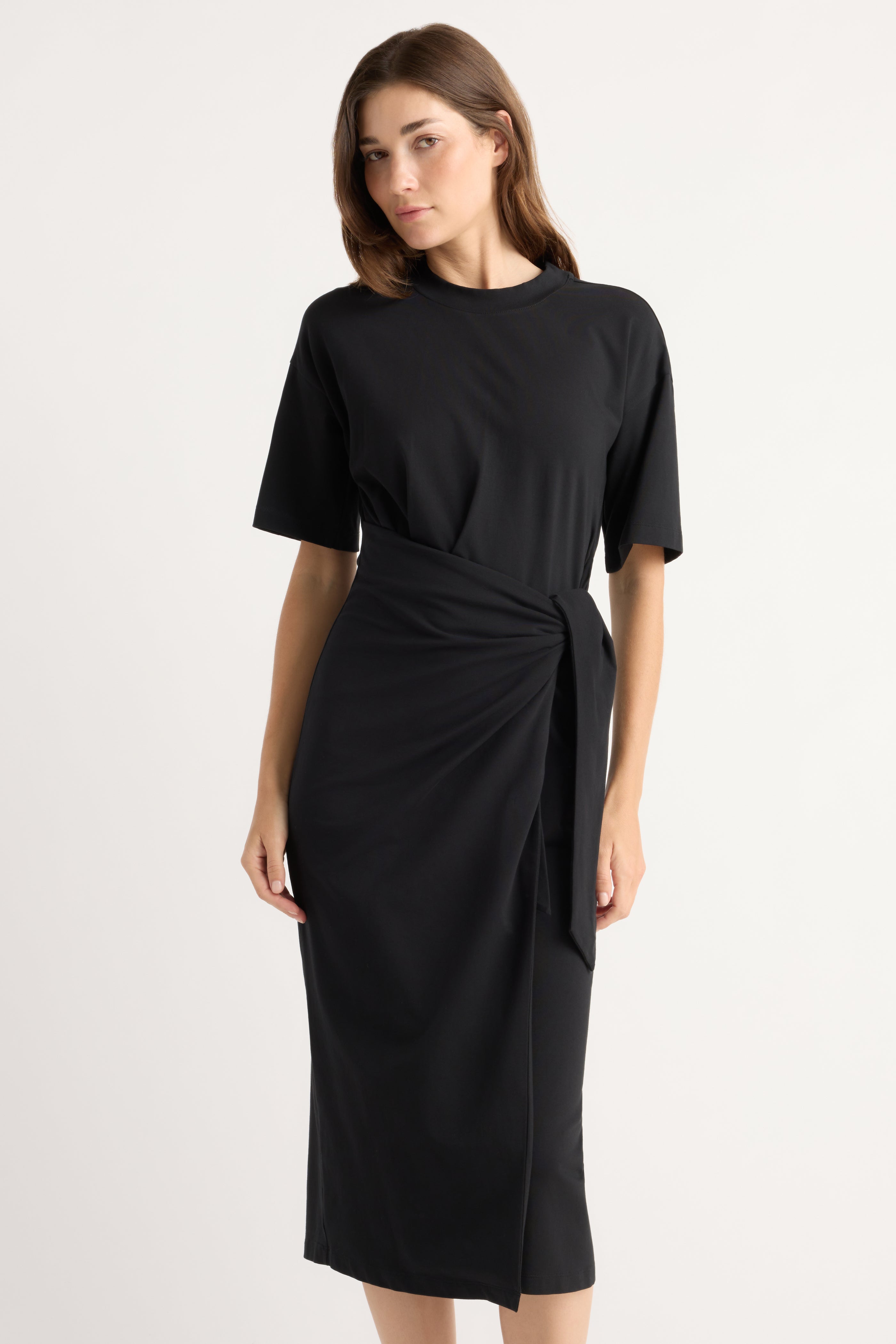 Noa Organic Cotton T-Shirt Wrap Dress