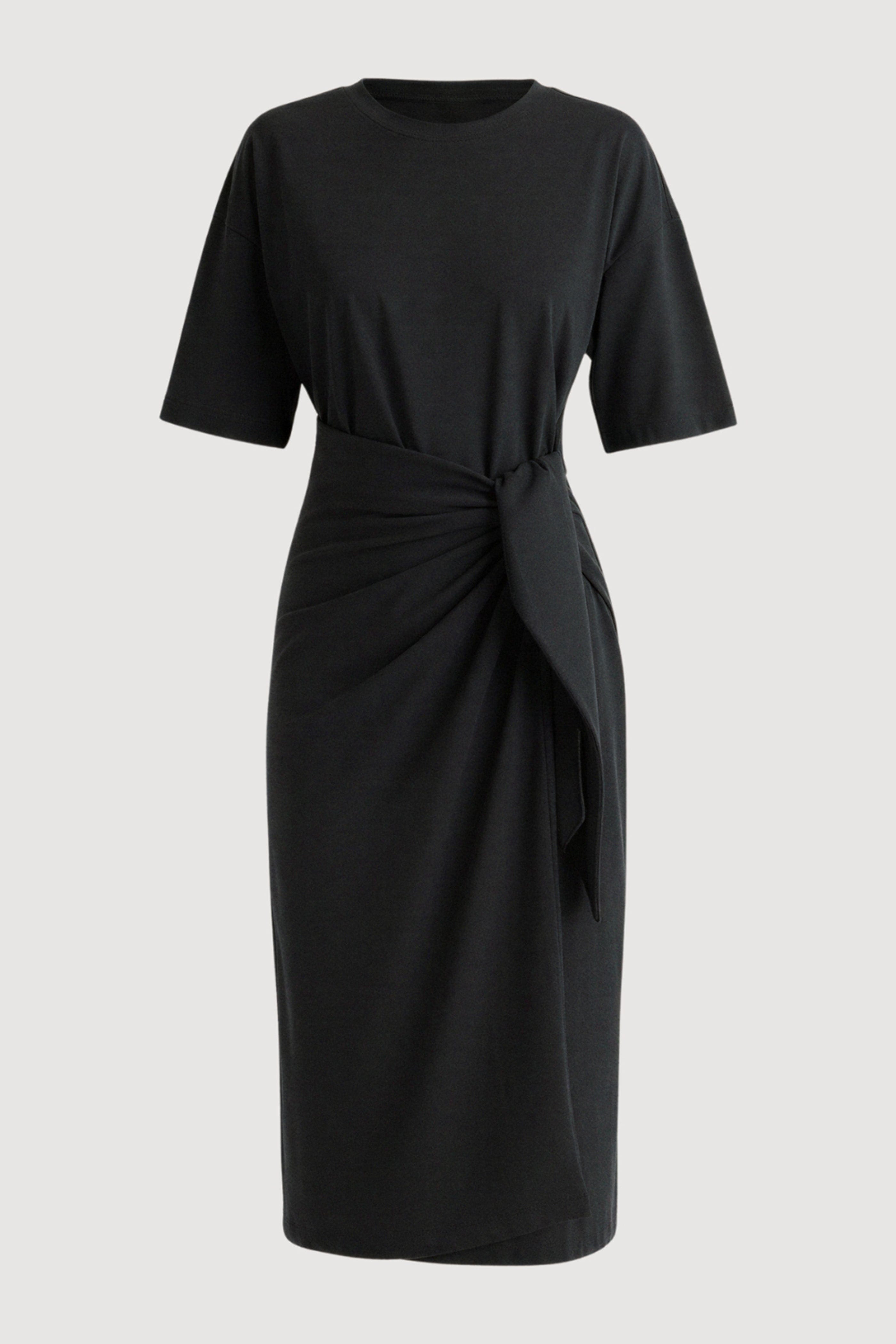 Noa Organic Cotton T-Shirt Wrap Dress (Petite)