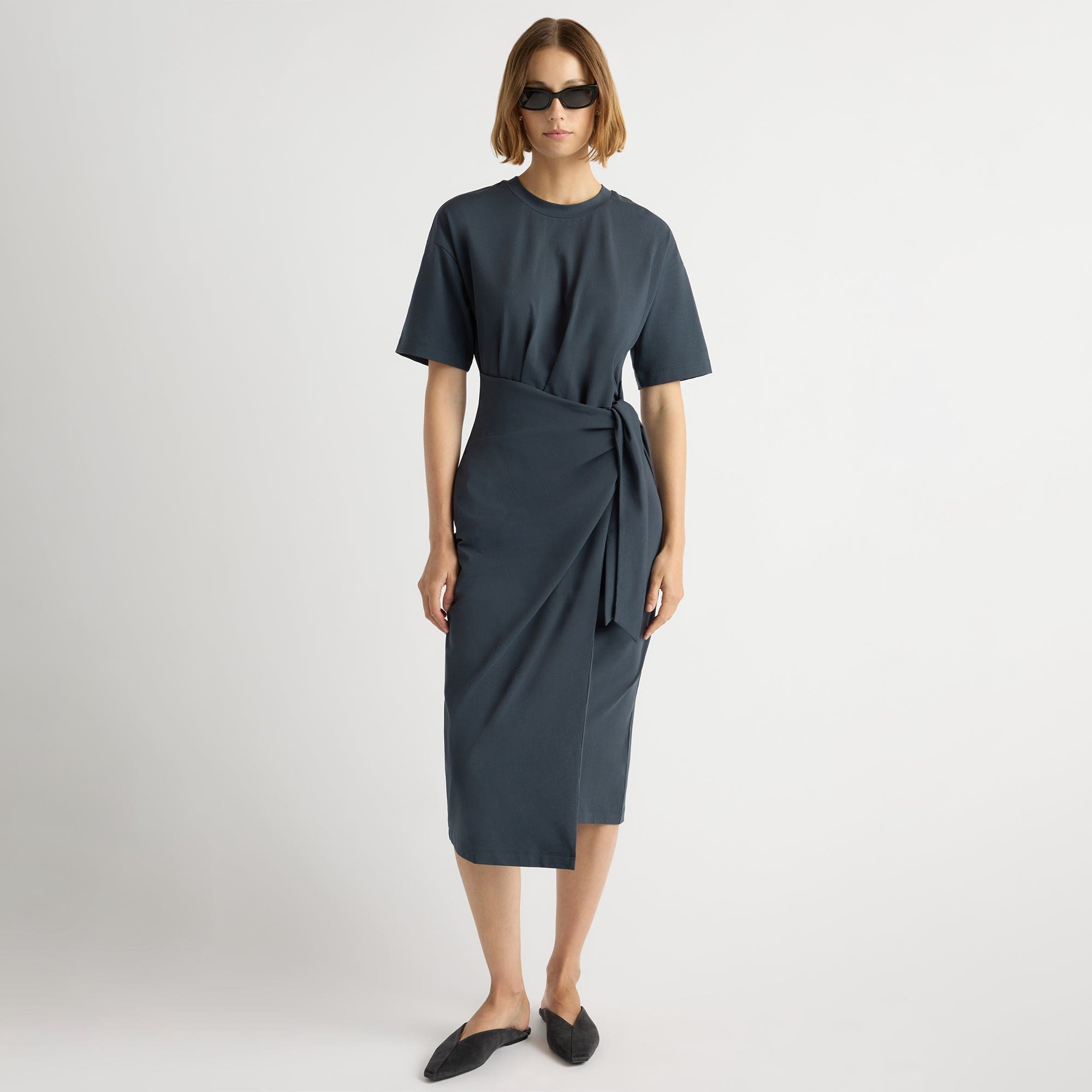 Noa Organic Cotton T-Shirt Wrap Dress
