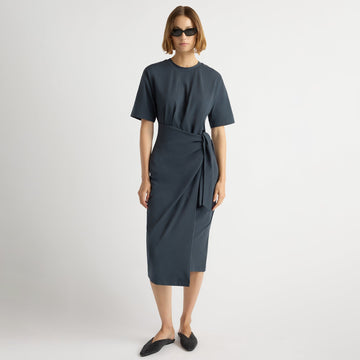 Noa Organic Cotton T-Shirt Wrap Dress
