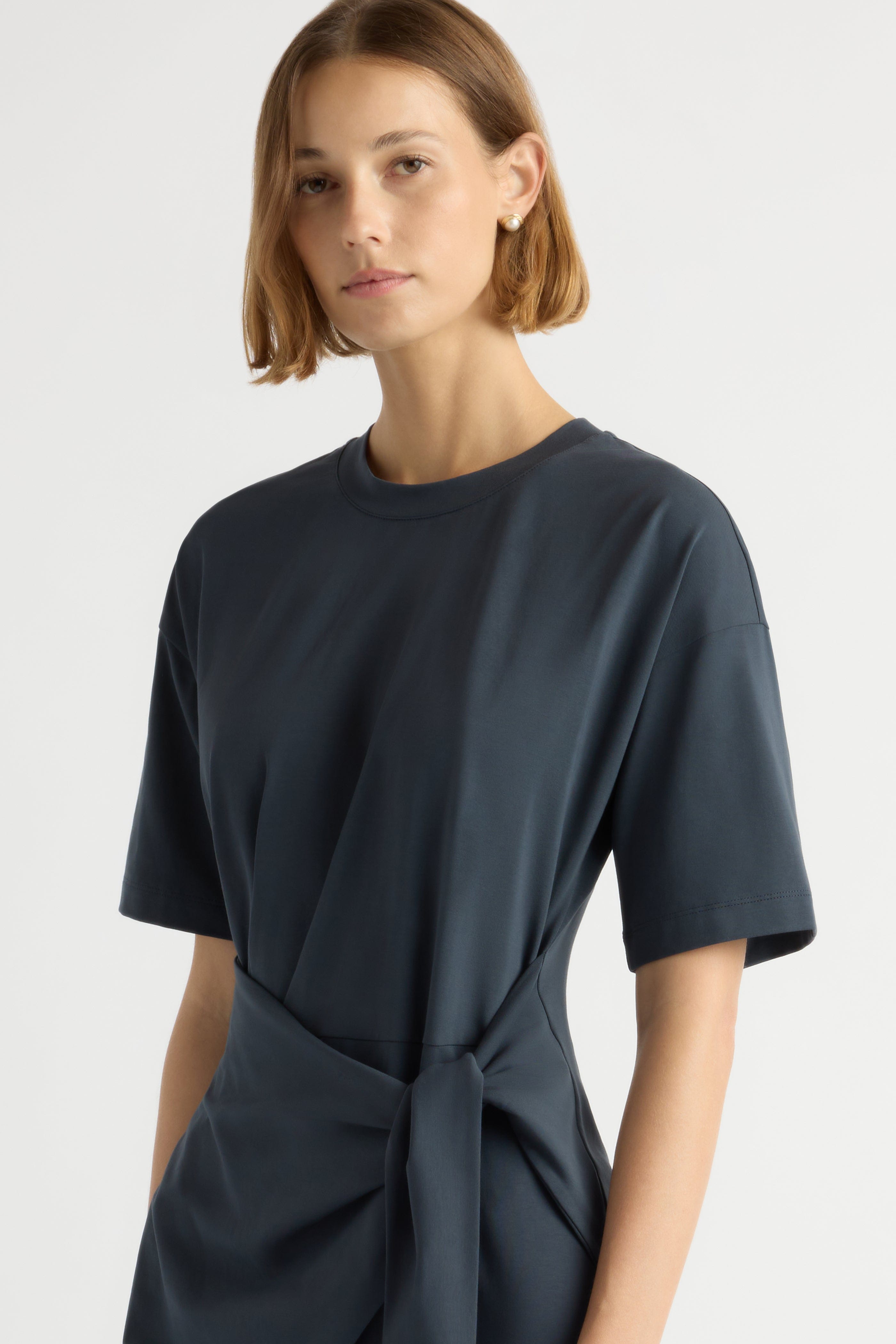 Noa Organic Cotton T-Shirt Wrap Dress