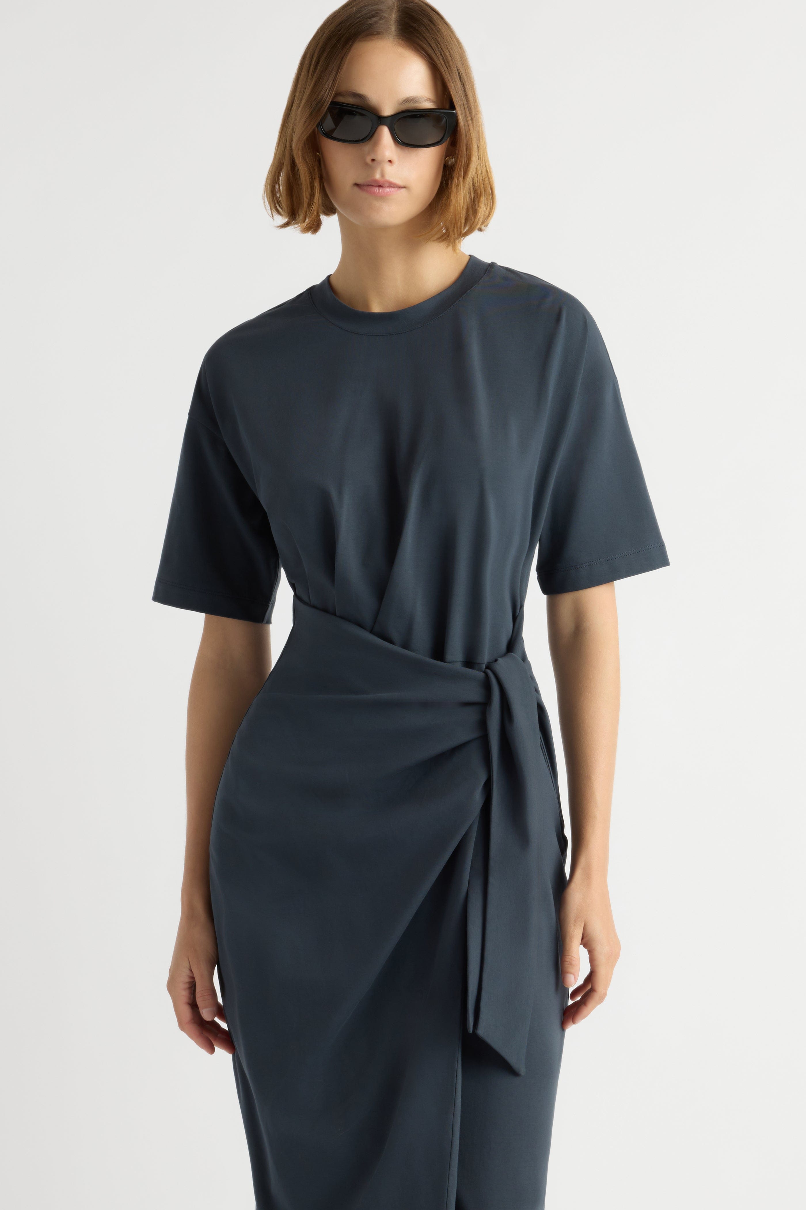 Noa Organic Cotton T-Shirt Wrap Dress