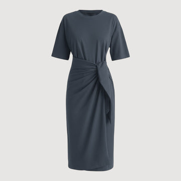 Noa Organic Cotton T-Shirt Wrap Dress (Petite)