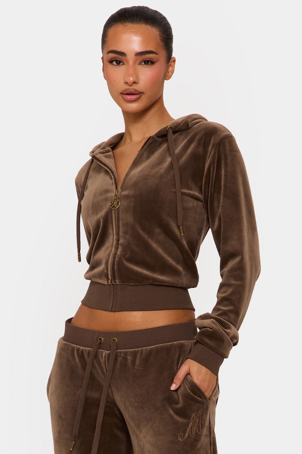 PLUSH ZIP UP HOODIE