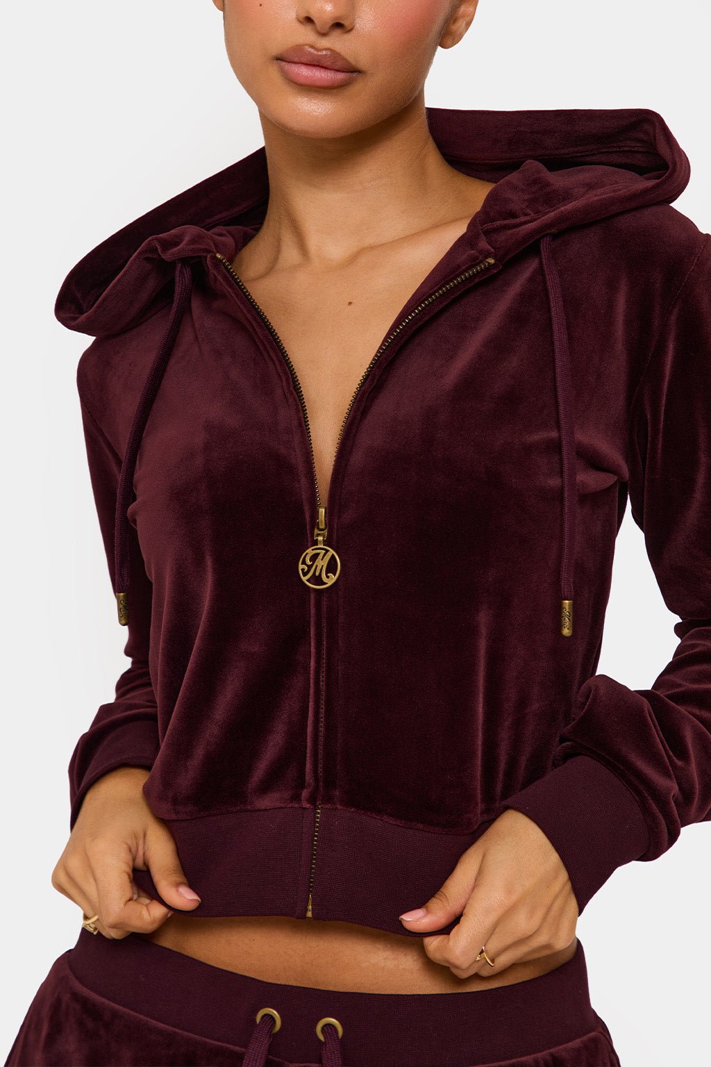 PLUSH ZIP UP HOODIE