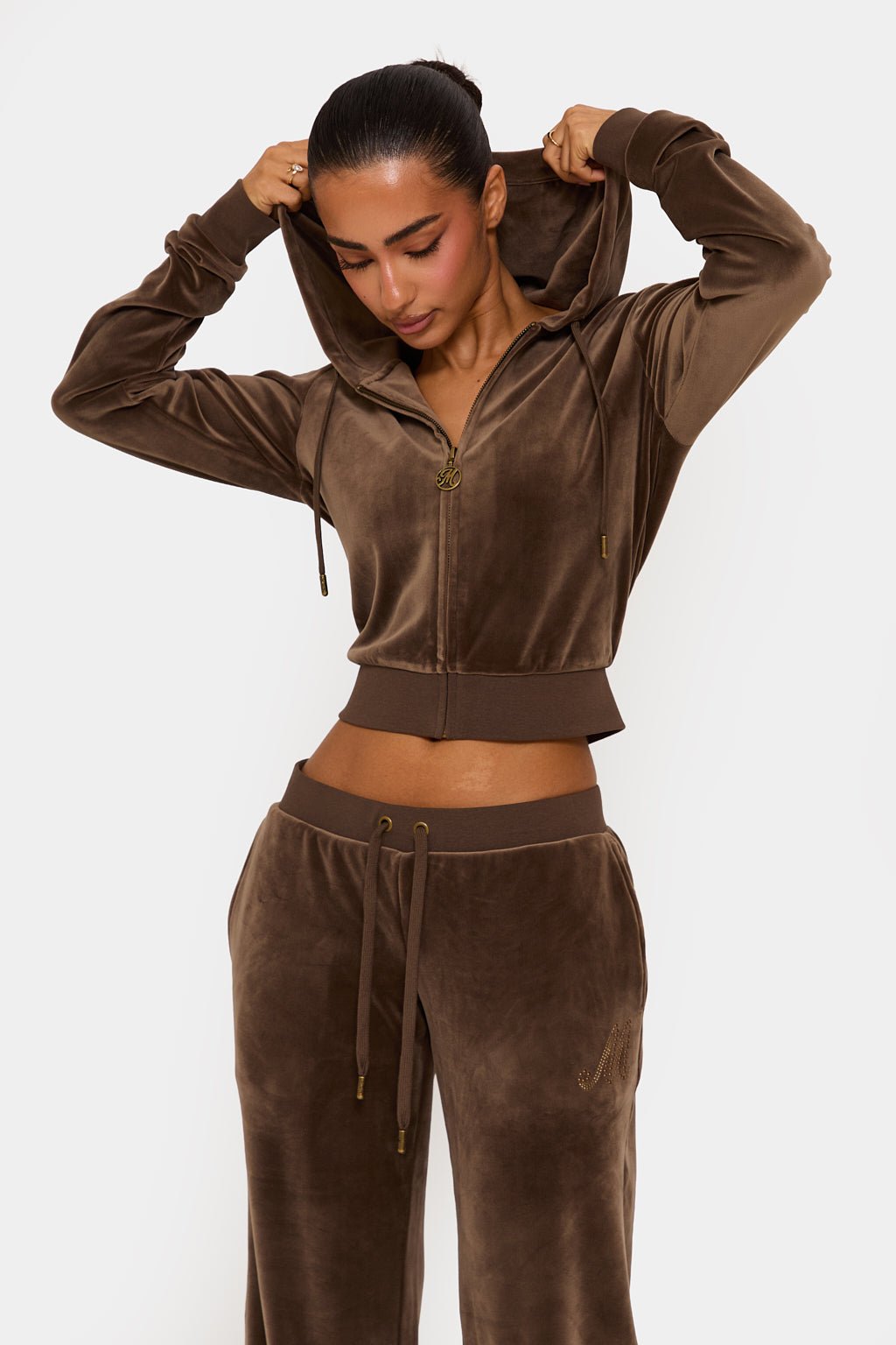 PLUSH ZIP UP HOODIE