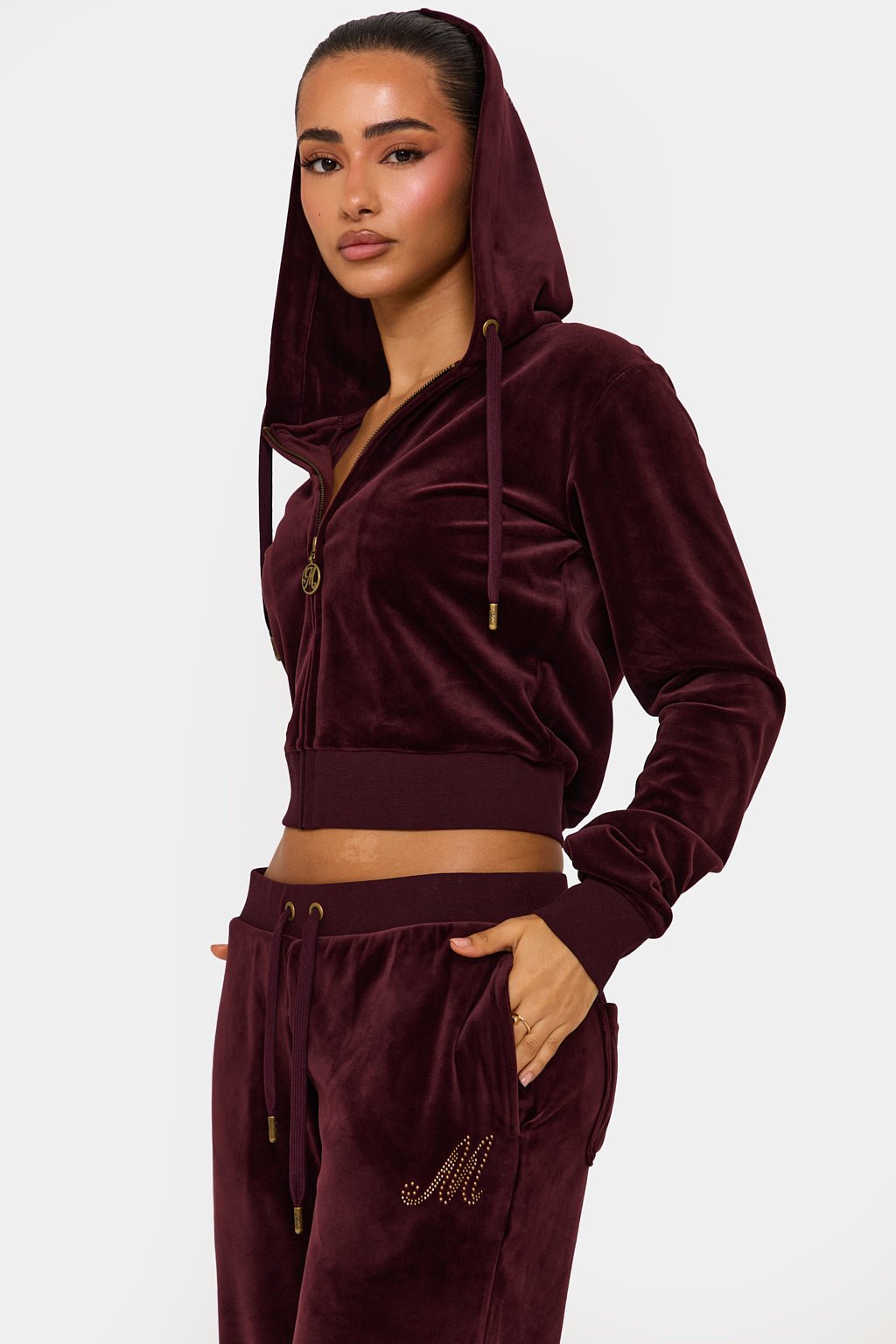 PLUSH ZIP UP HOODIE