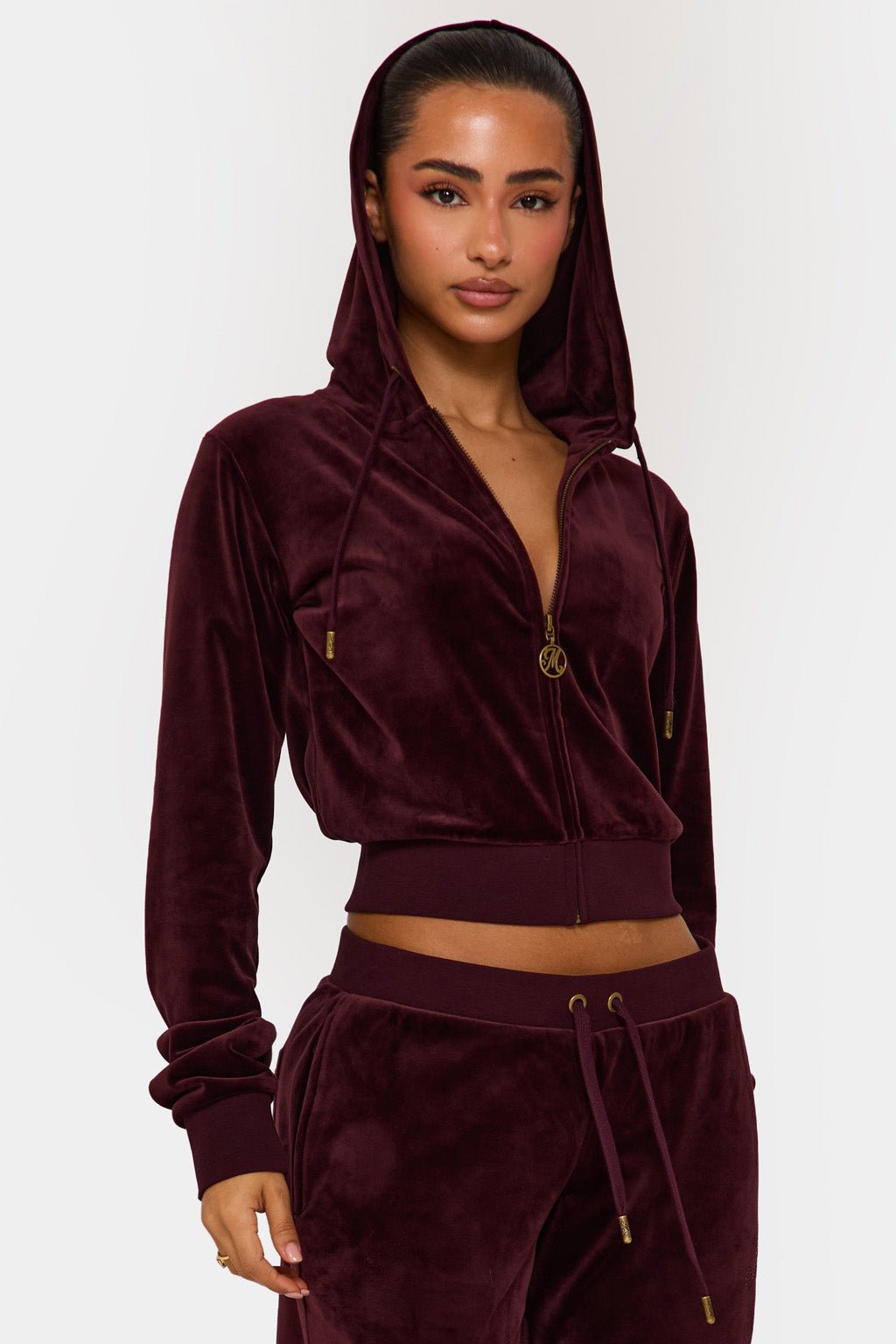 PLUSH ZIP UP HOODIE