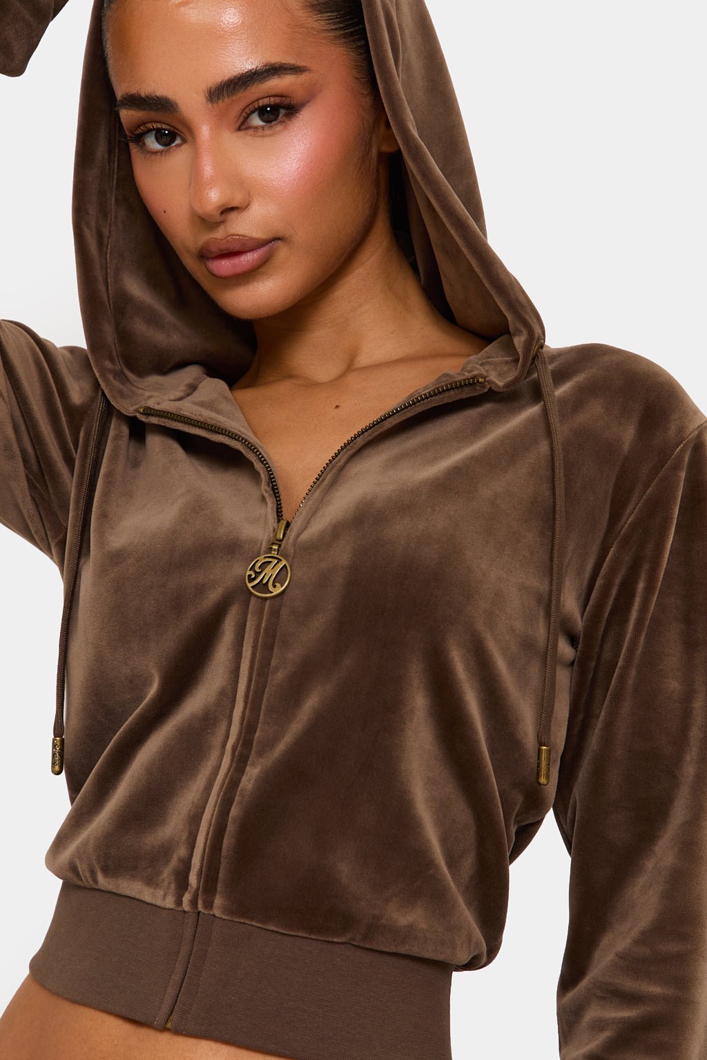 PLUSH ZIP UP HOODIE
