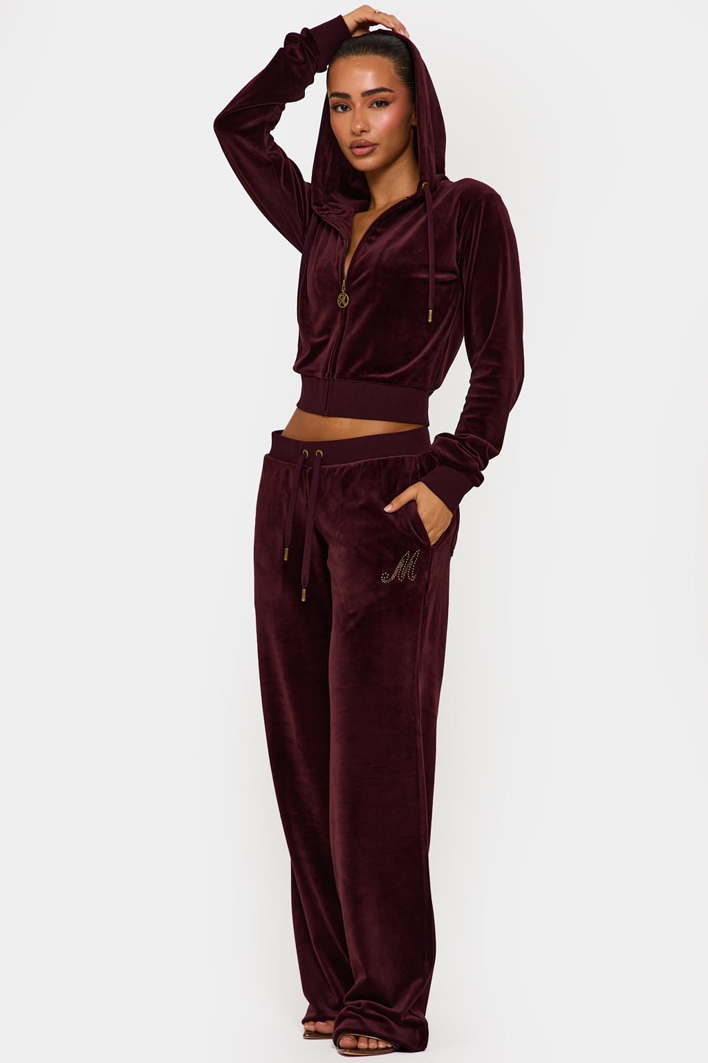 PLUSH ZIP UP HOODIE