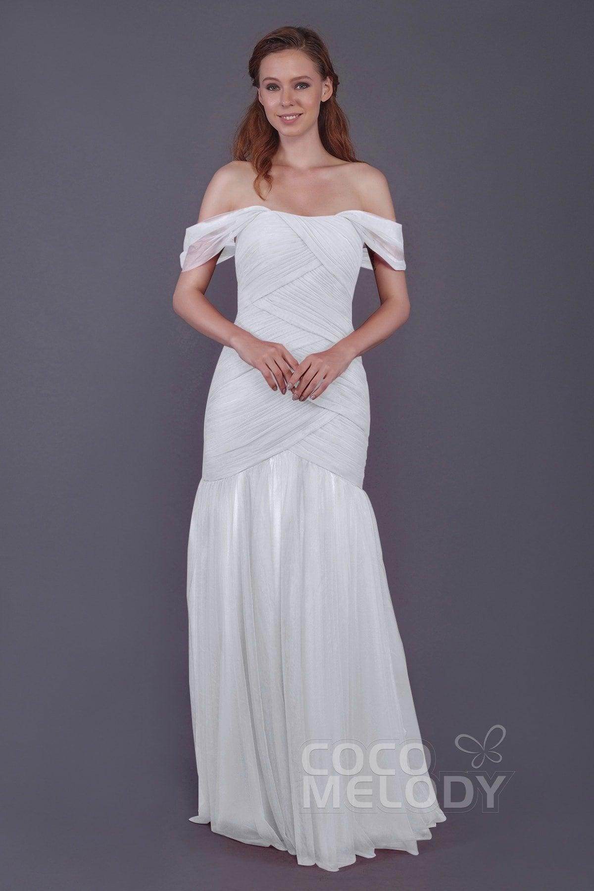 Trumpet-Mermaid Floor Length Tulle Bridesmaid Dress PR3504