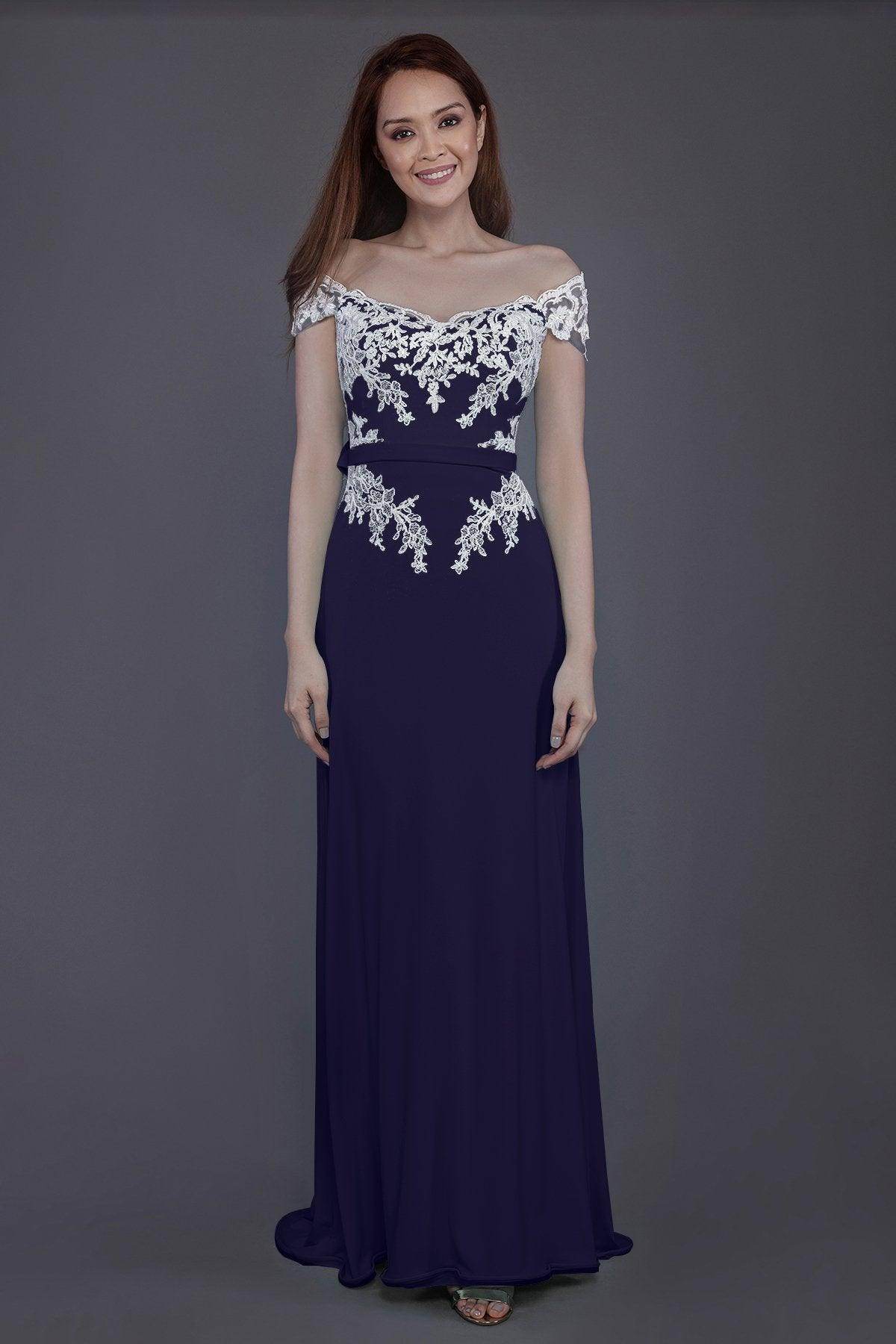 Sheath Sweep Train Knitted Fabric Bridesmaid Dress PR3563