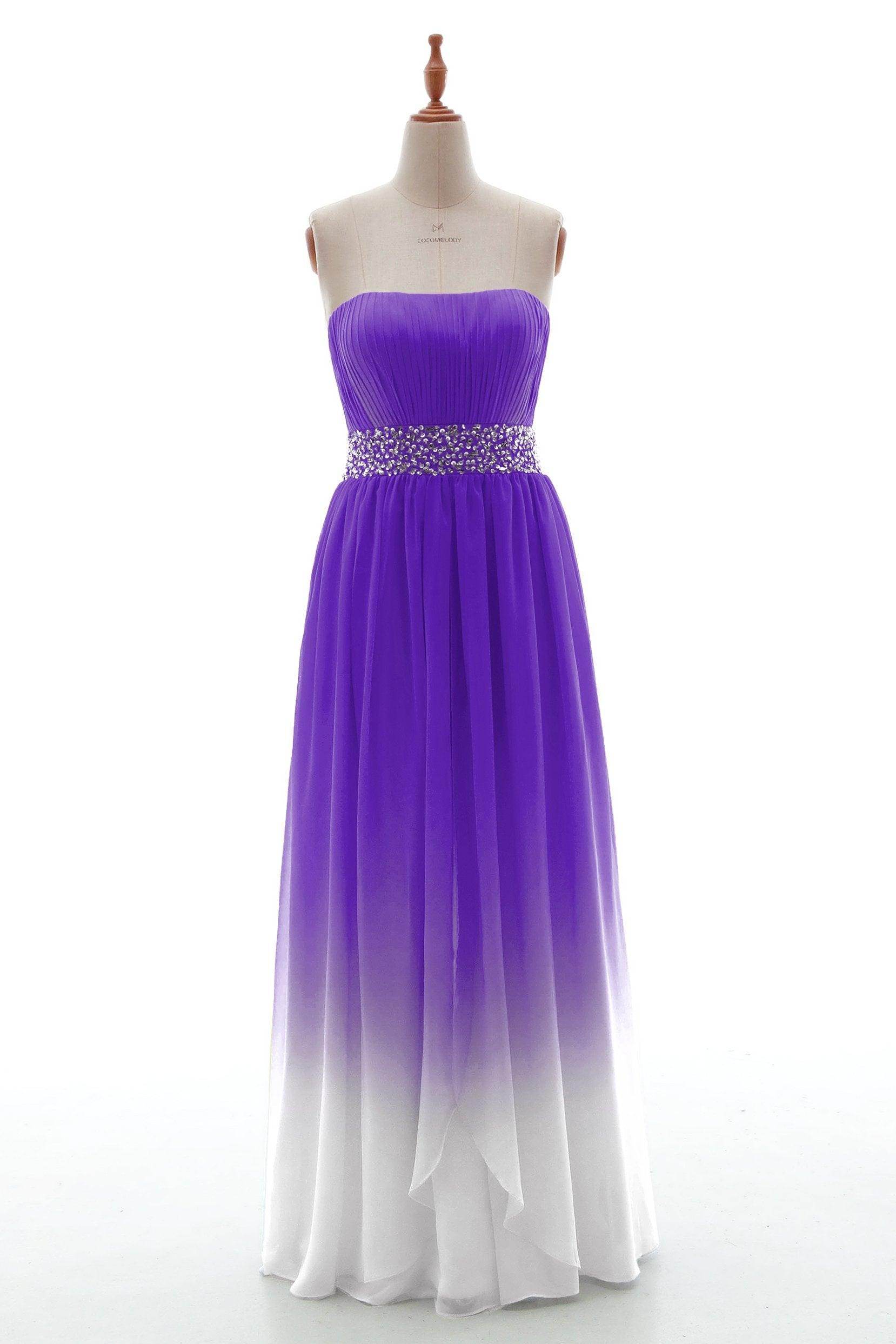Sheath-Column Floor Length Chiffon Bridesmaid Dress PR3598