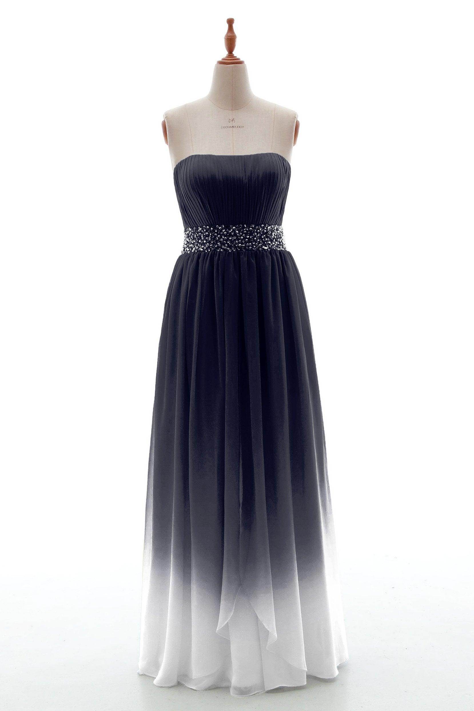 Sheath-Column Floor Length Chiffon Bridesmaid Dress PR3598