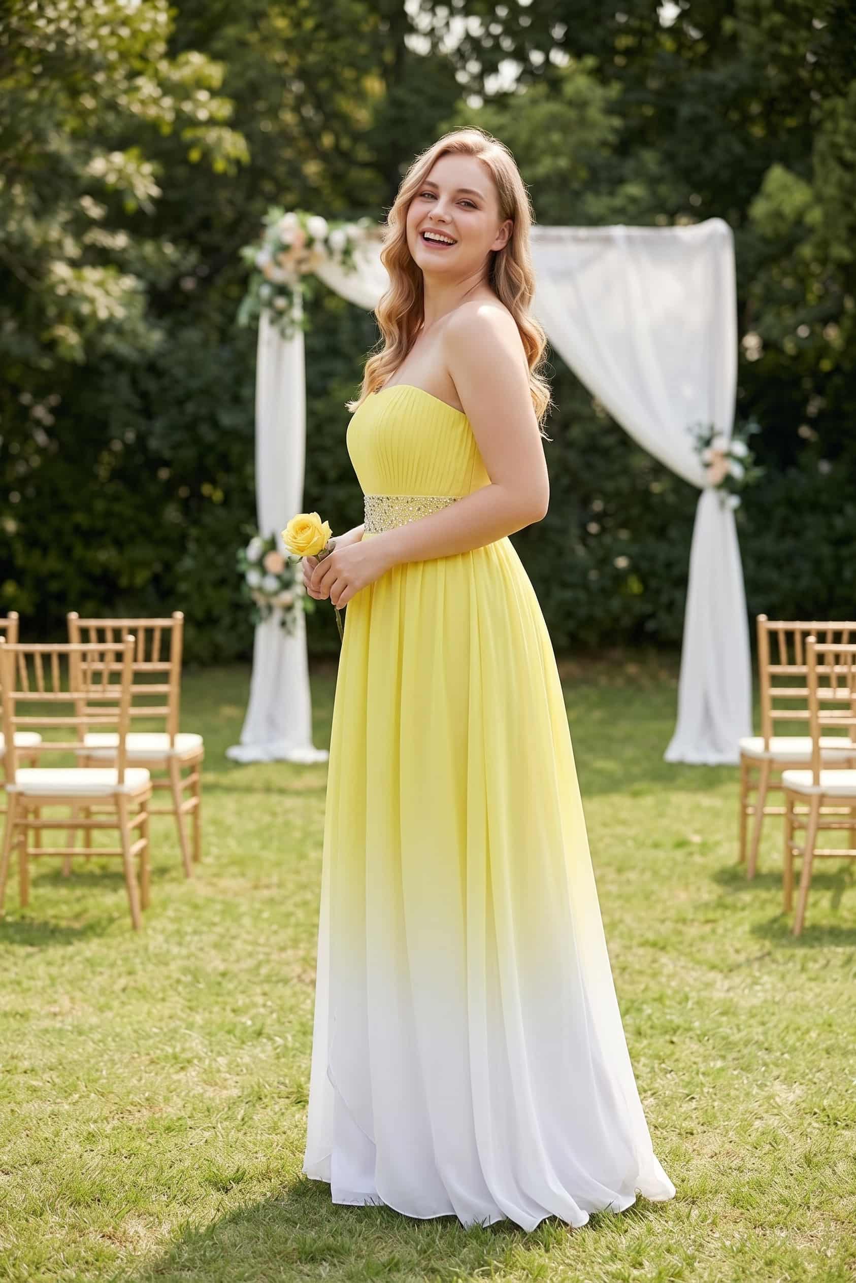 Sheath-Column Floor Length Chiffon Bridesmaid Dress PR3598