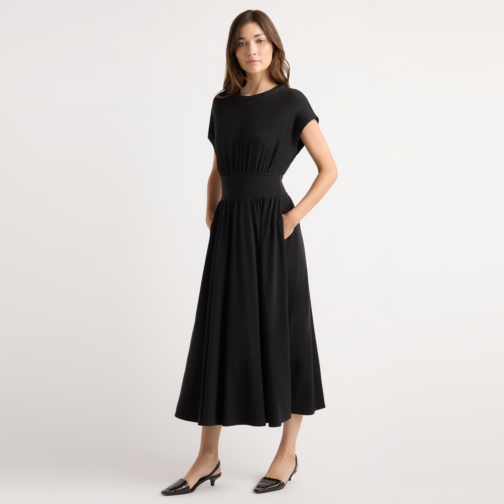 Prima Jersey Midi Dress