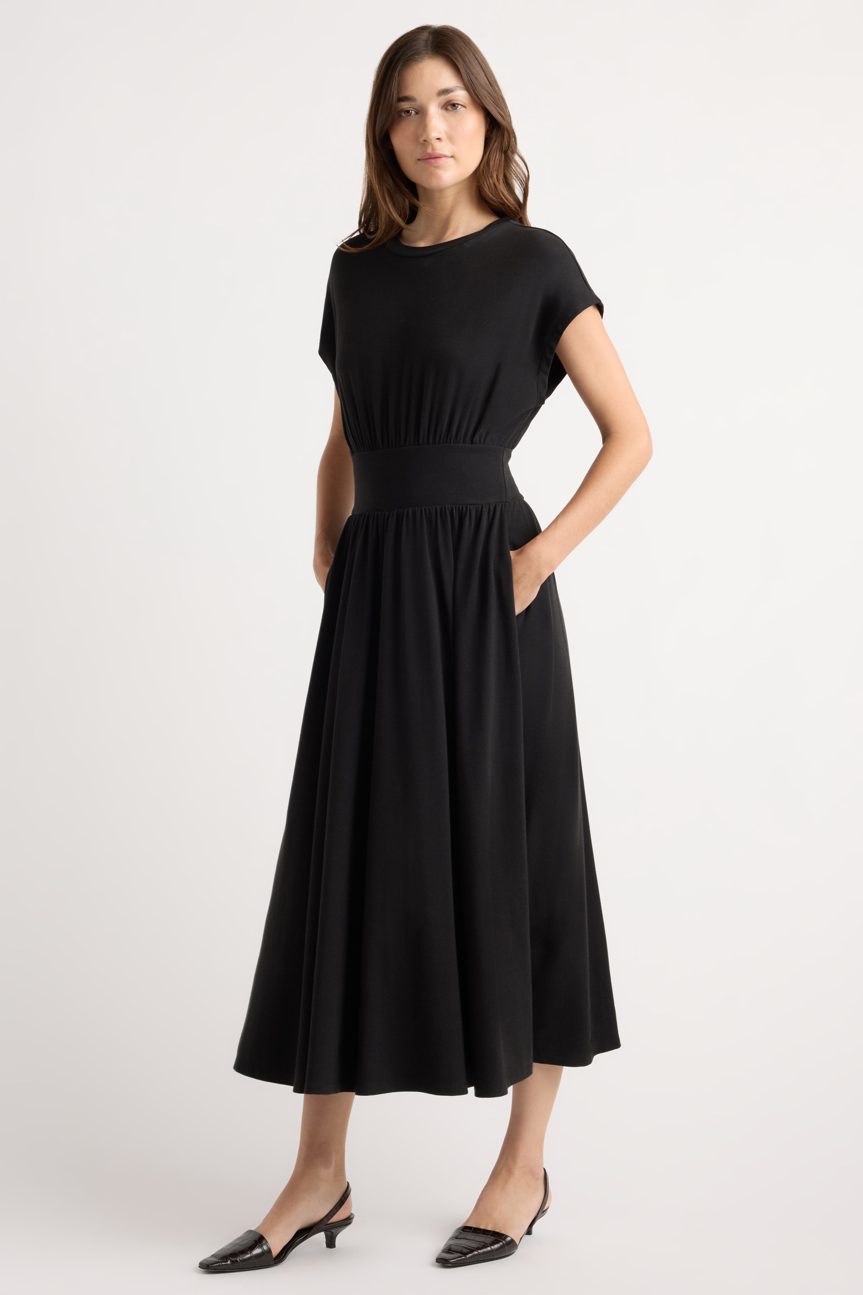 Prima Jersey Midi Dress