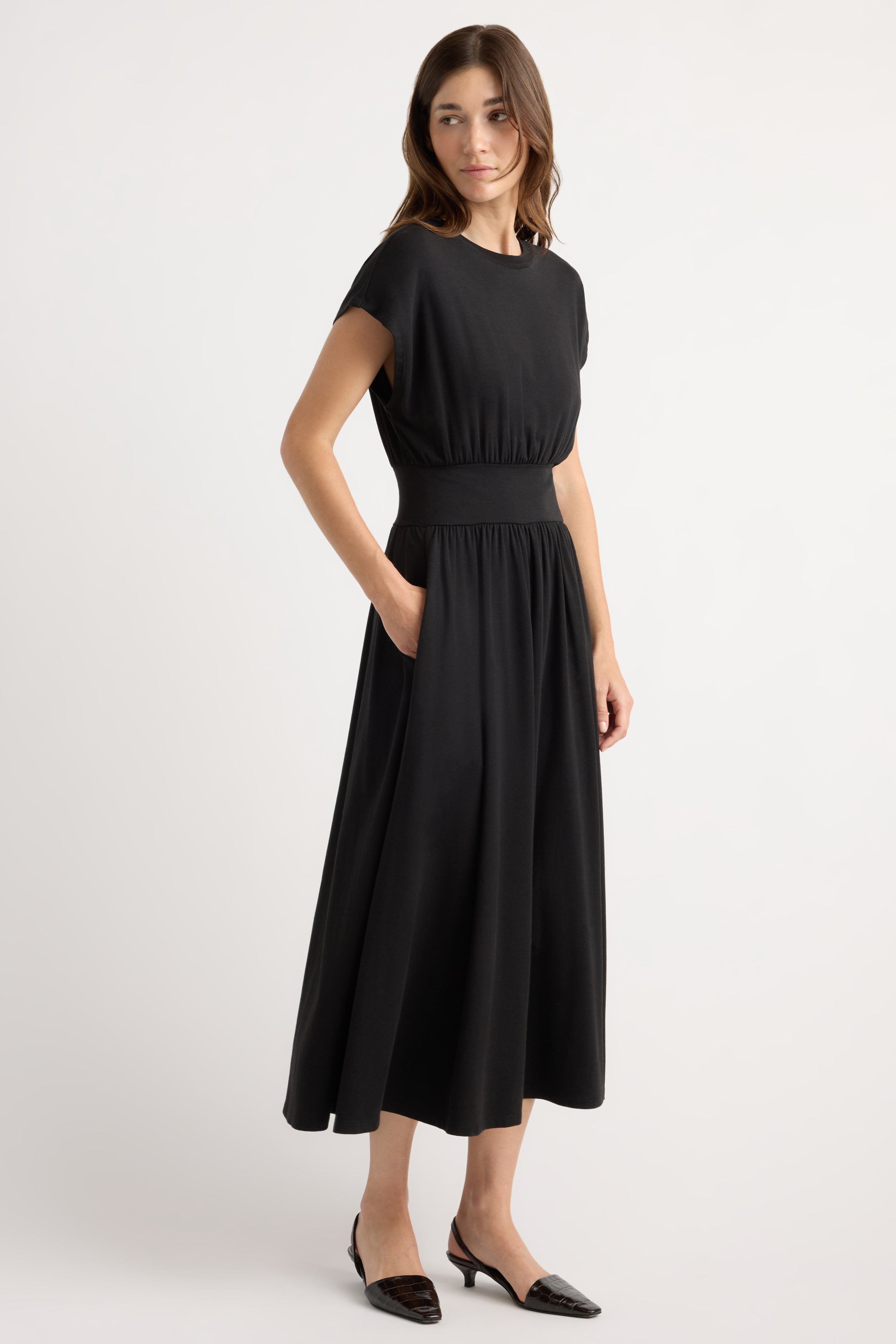 Prima Jersey Midi Dress