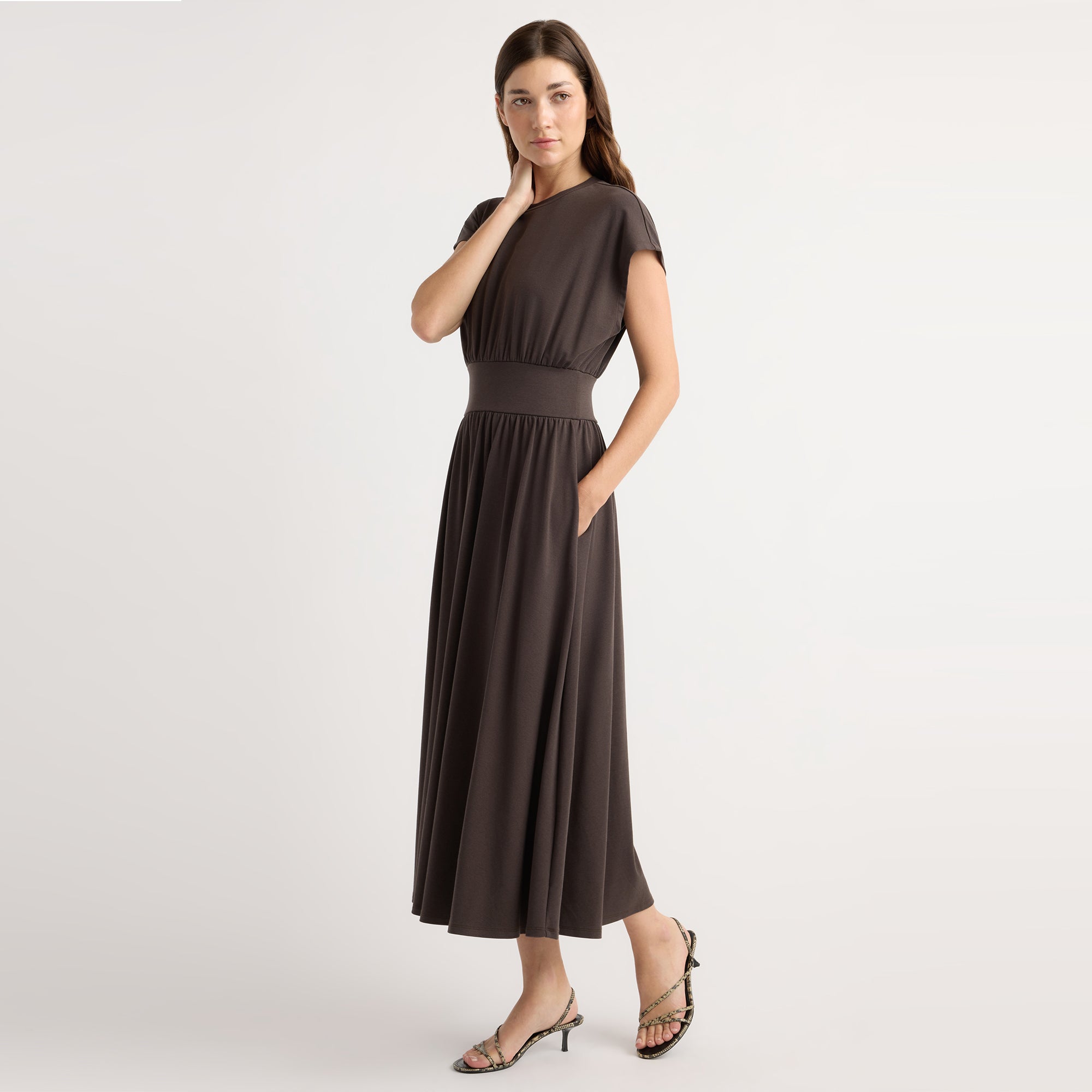 Prima Jersey Midi Dress