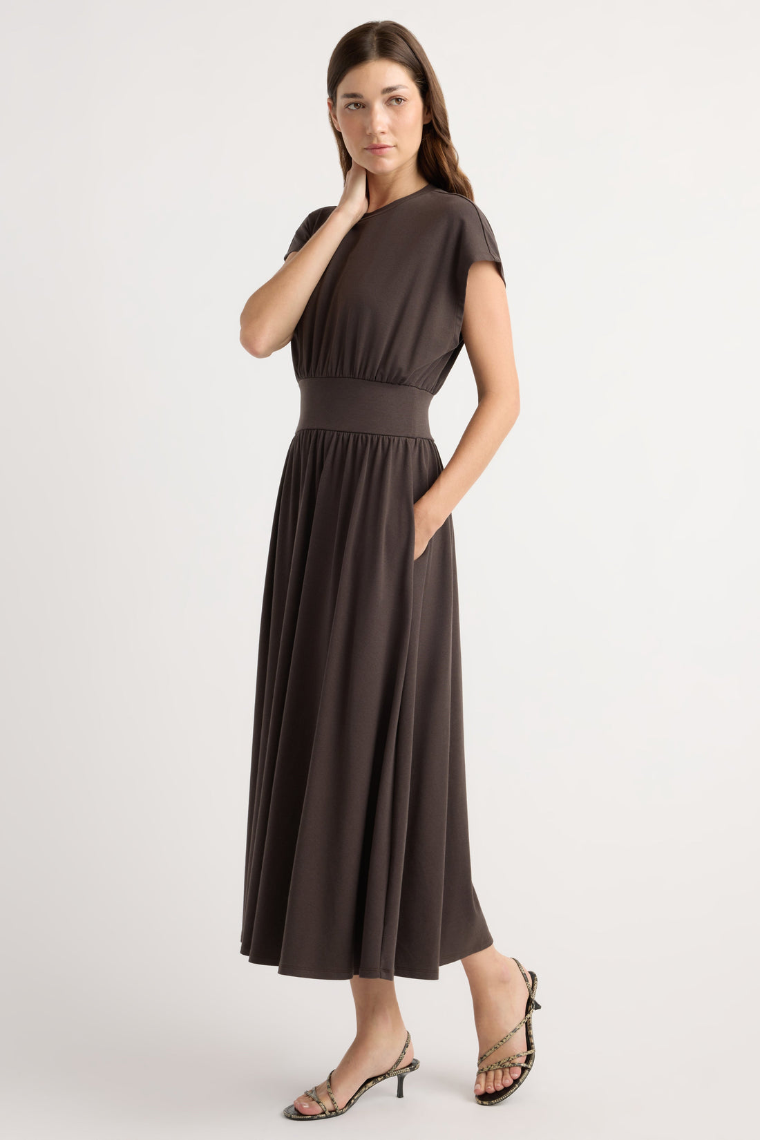 Prima Jersey Midi Dress