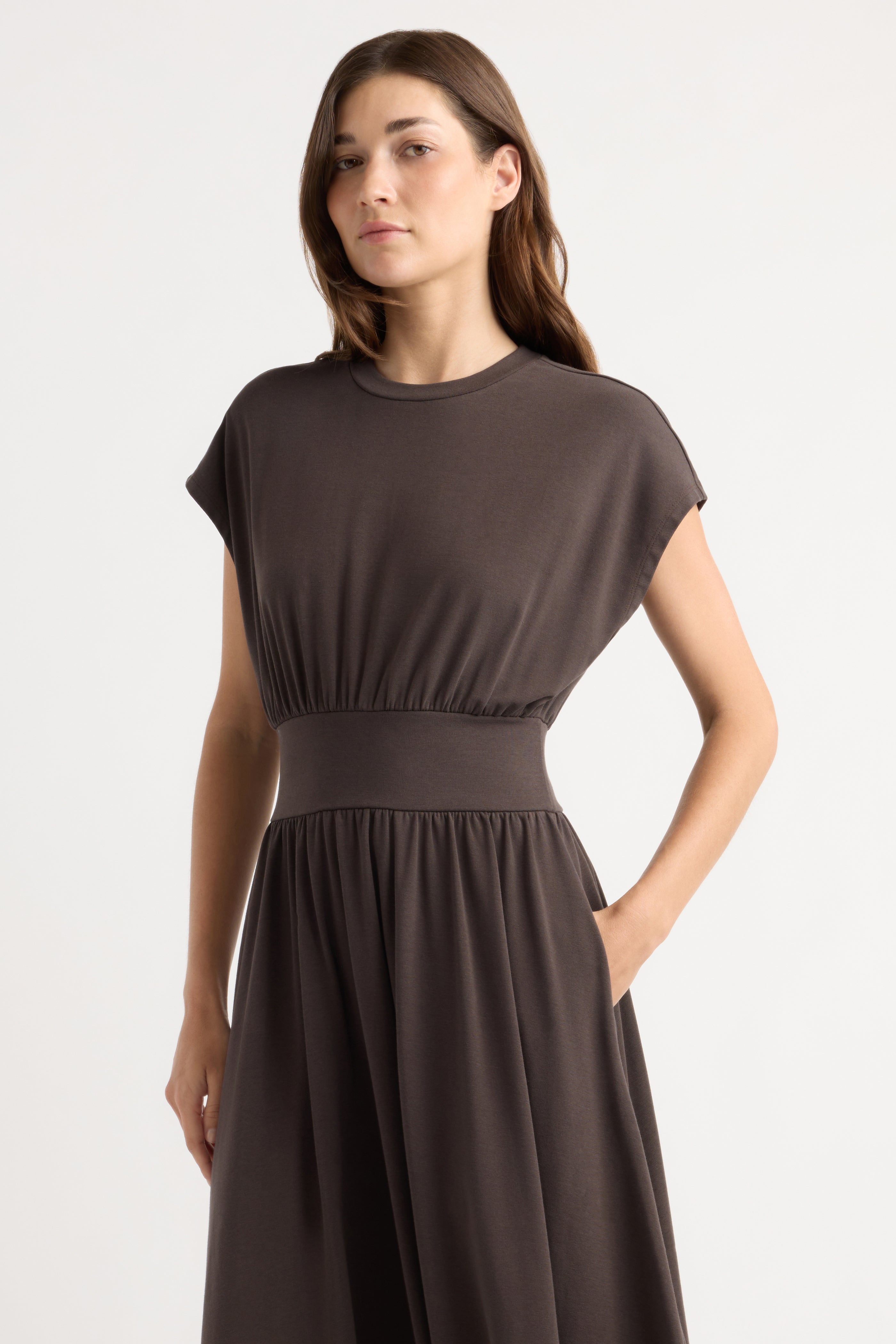 Prima Jersey Midi Dress