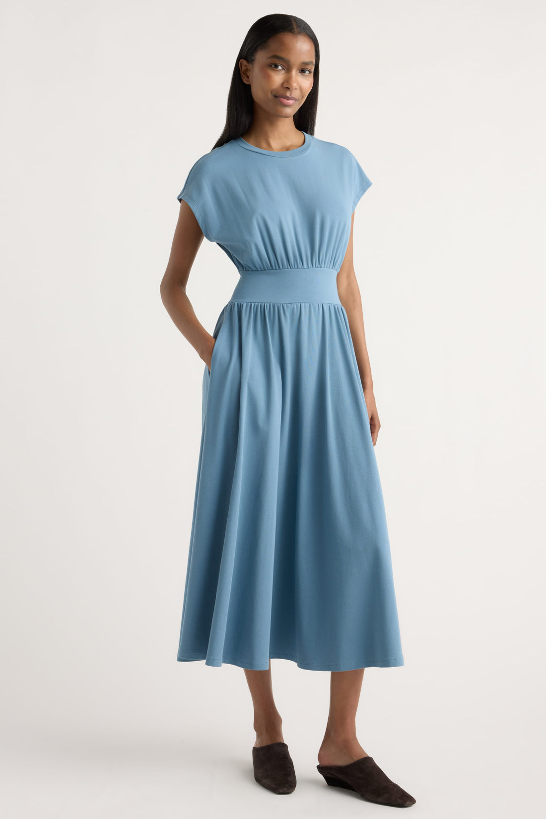 Prima Jersey Midi Dress