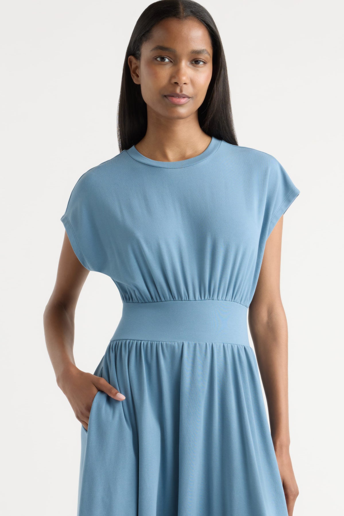 Prima Jersey Midi Dress