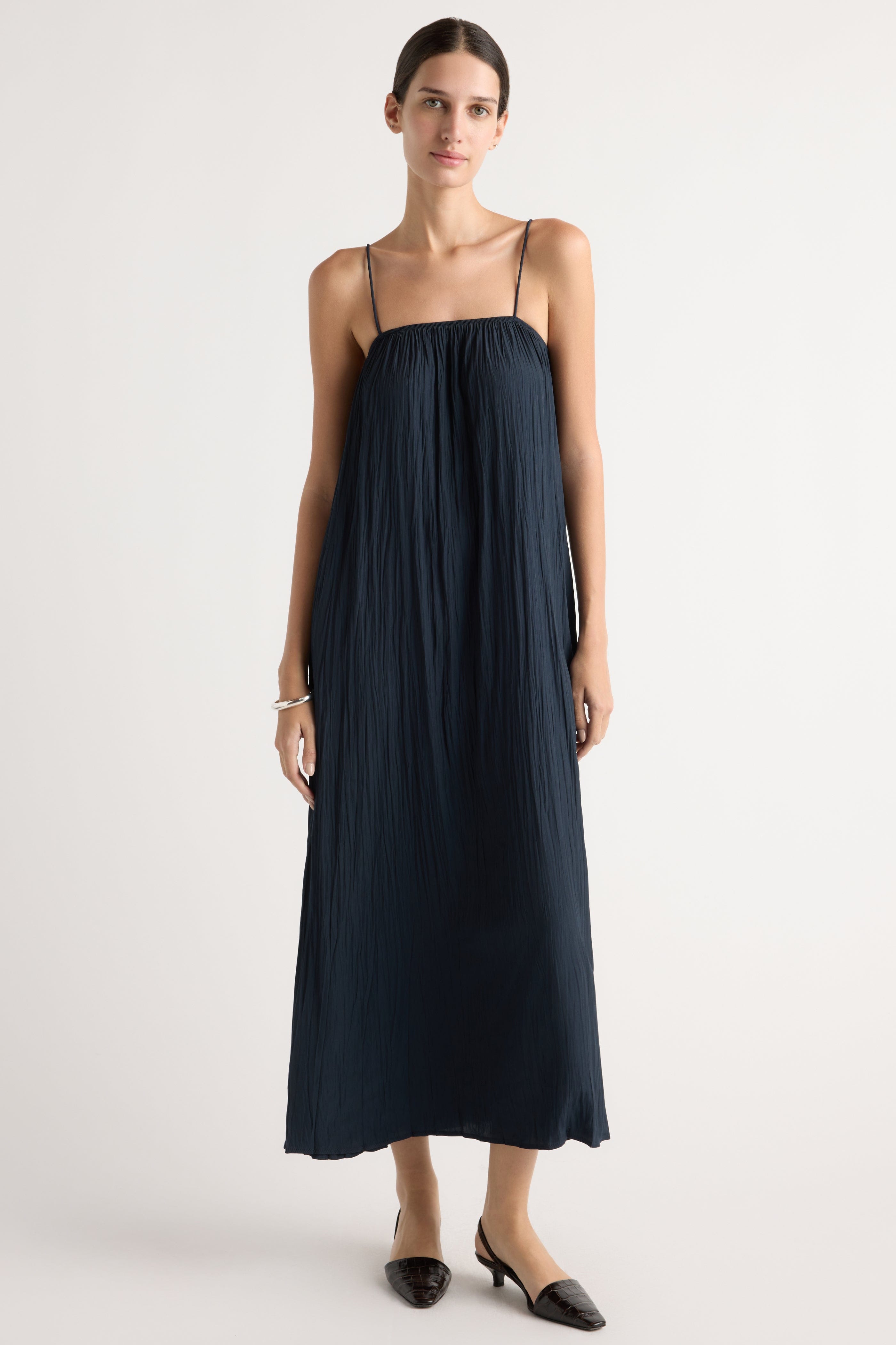 Solange Crinkled Maxi Dress