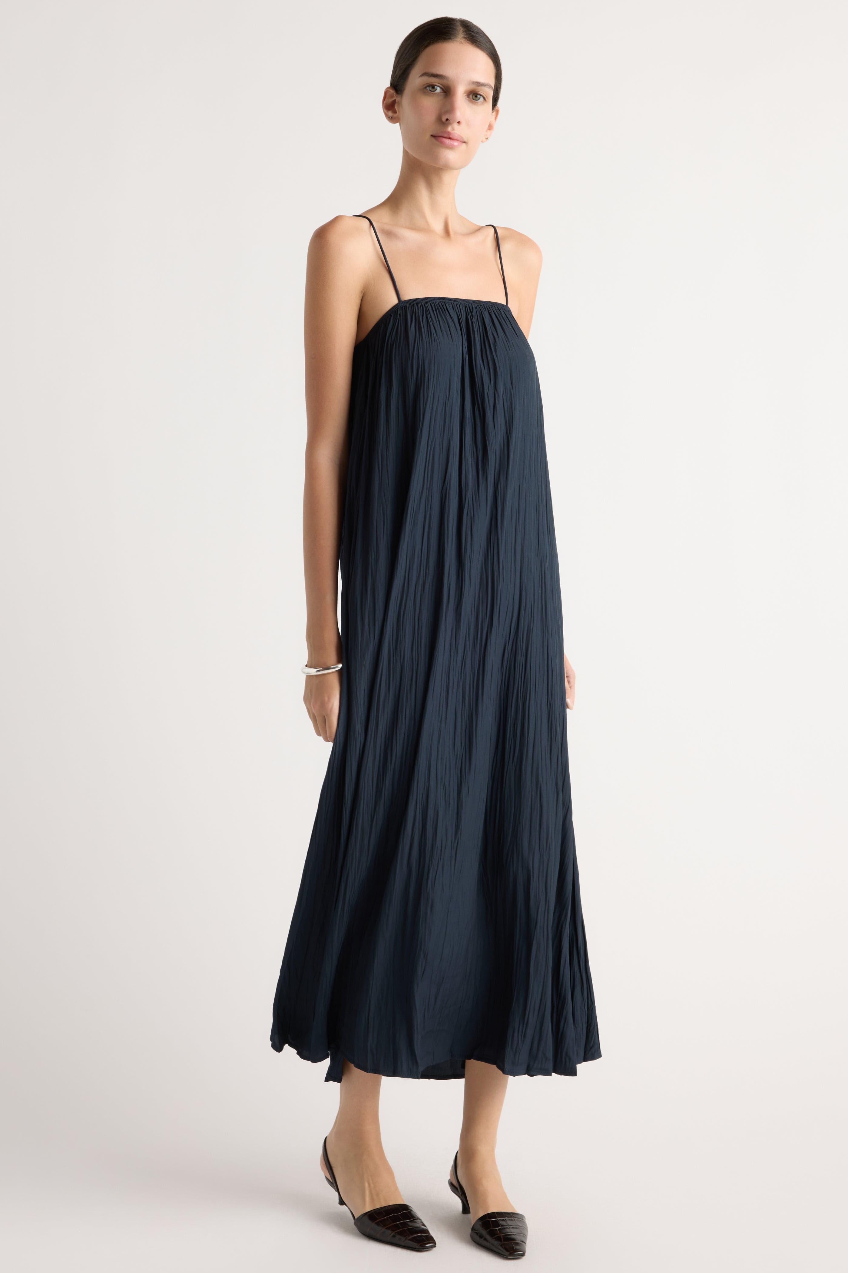 Solange Crinkled Maxi Dress