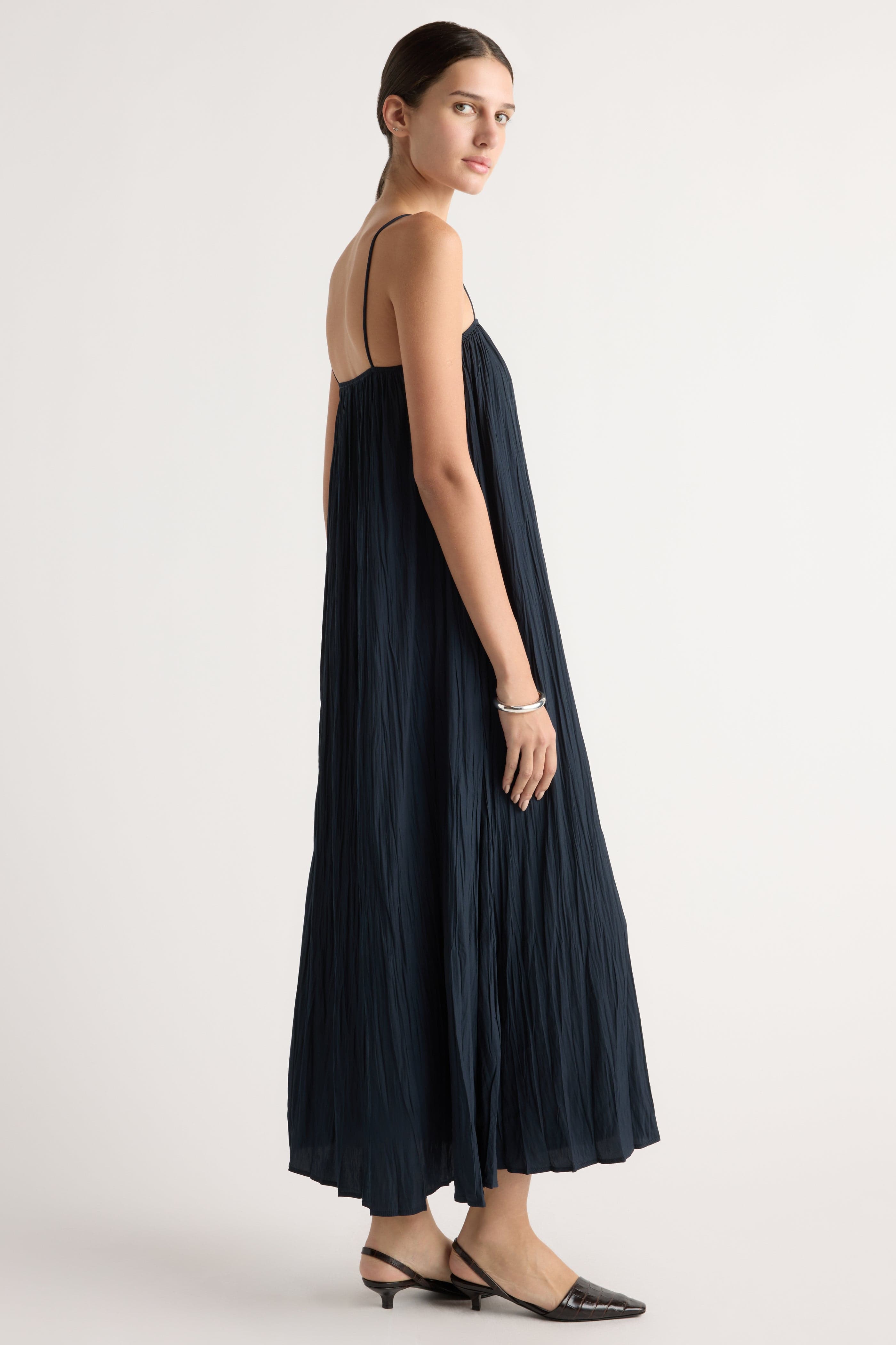 Solange Crinkled Maxi Dress