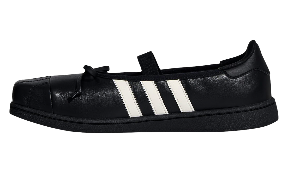 Superstar Square Toe Ballet WMNS JENNIE Black Off White LB3787