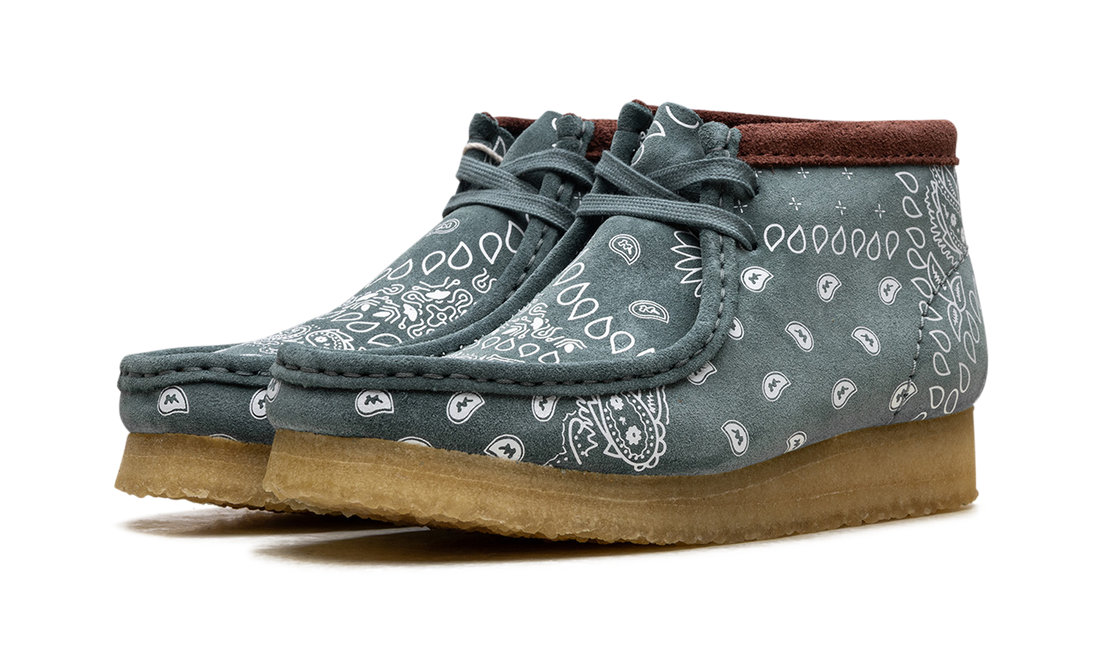 Wallabee Boot WMNS Green Paisley Suede 26168743