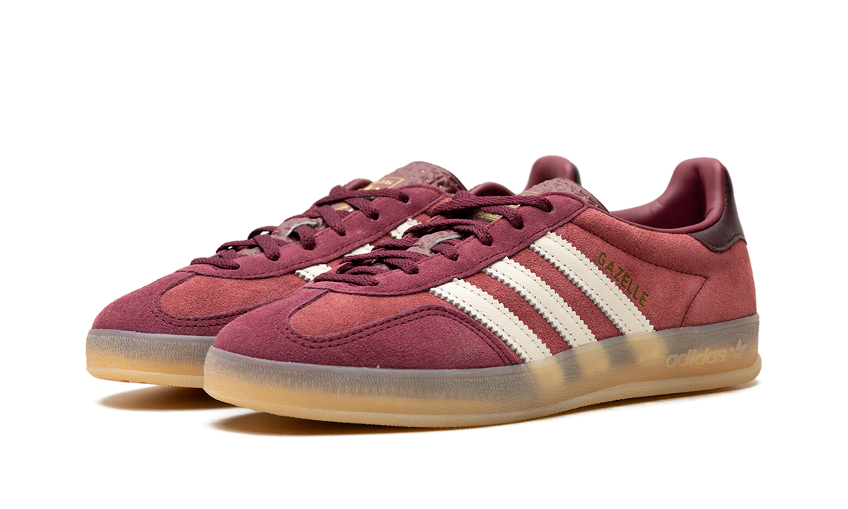 Gazelle Indoor WMNS Shadow Red Off White HQ2661